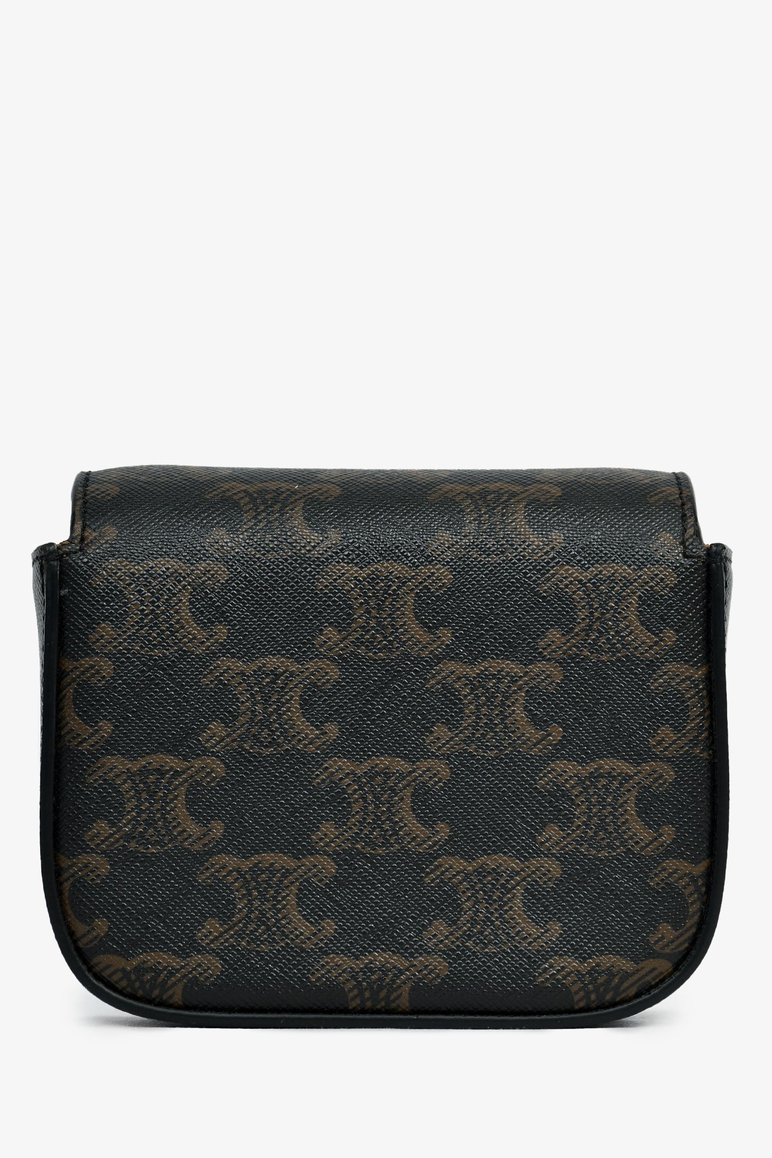Celine Triomphe Canvas Mini Claude Crossbody Bag