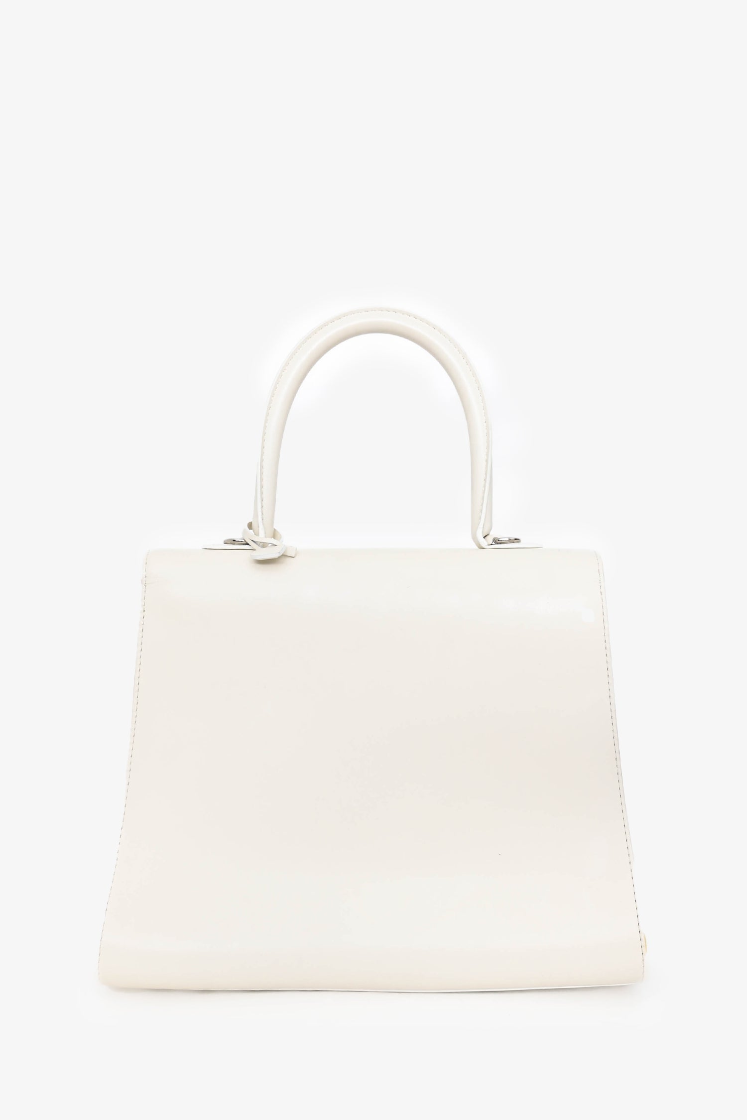 Delvaux 2018 White Box Calfskin Brilliant MM with Strap