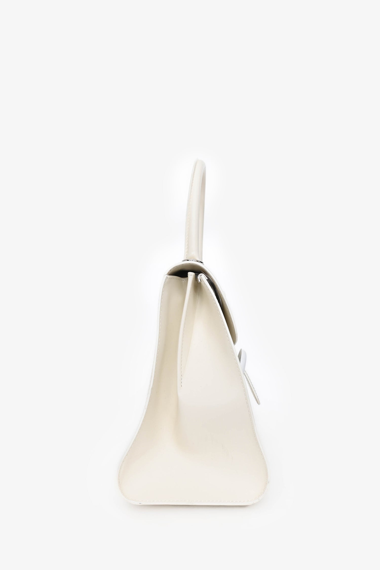 Delvaux 2018 White Box Calfskin Brilliant MM with Strap