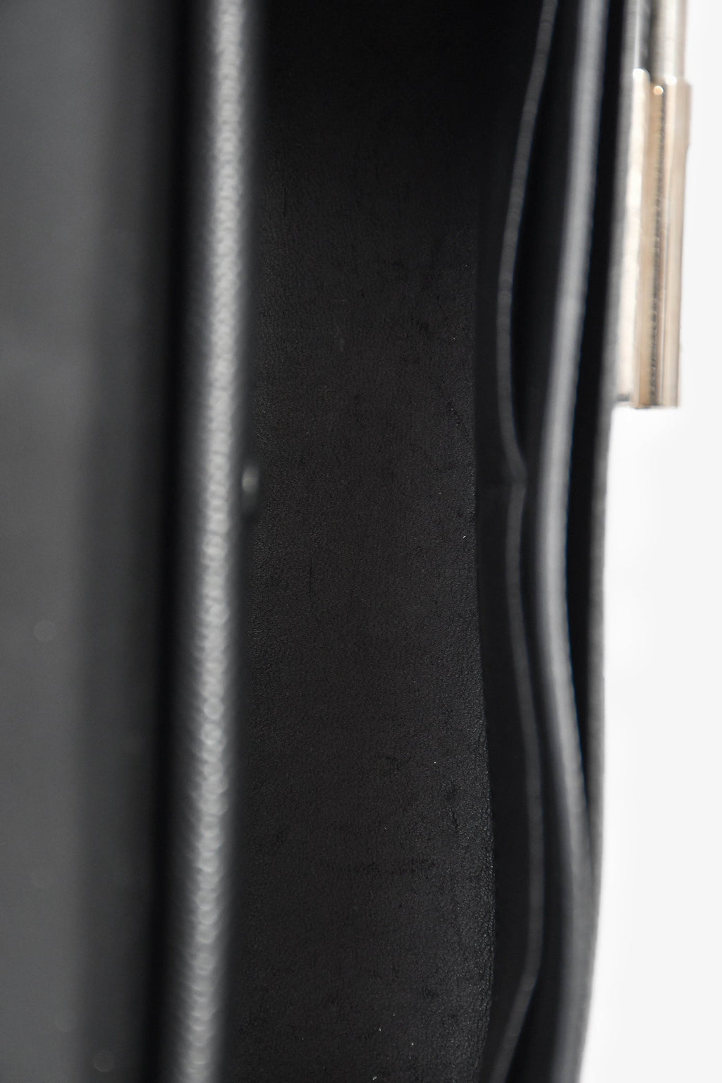 Hermès Black Epsom Leather Verrou 23 Shoulder Bag