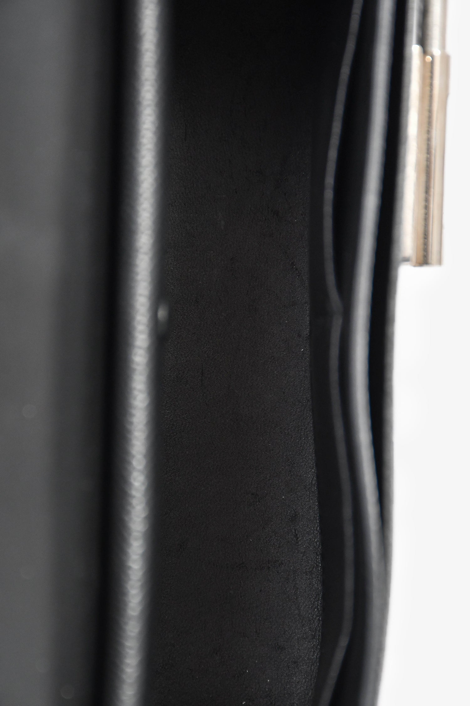 Hermès Black Epsom Leather Verrou 23 Shoulder Bag