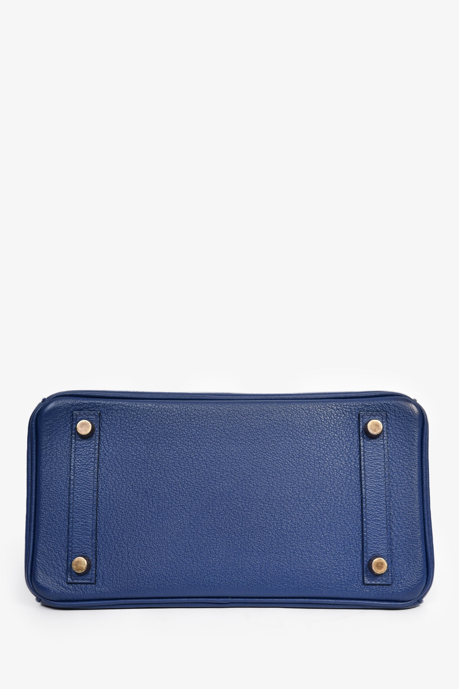 Hermès 2018 Blue Sapphire Taurillion Novillo And Blue Marine Matte Alligator Touch Birkin 25 RGHW