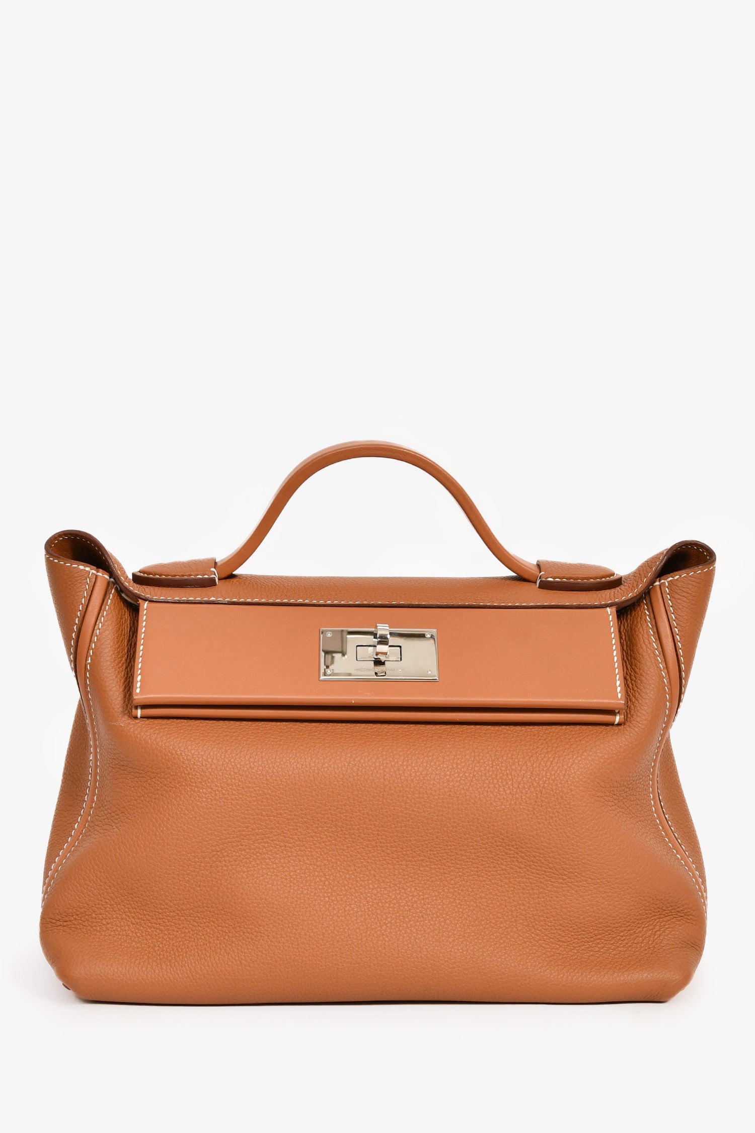 Hermes 2020 Gold Togo Leather 24/24/29 Top Handle