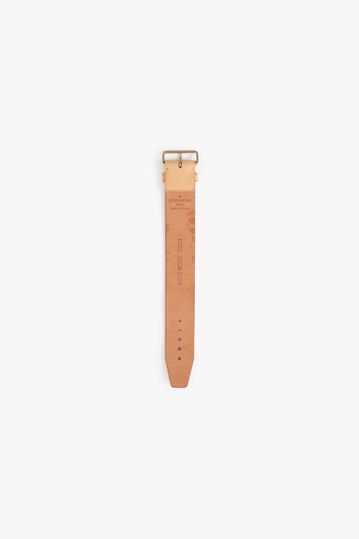 Louis Vuitton 2004 150th Anniversary TOKYO Poignet Luggage Tag Strap