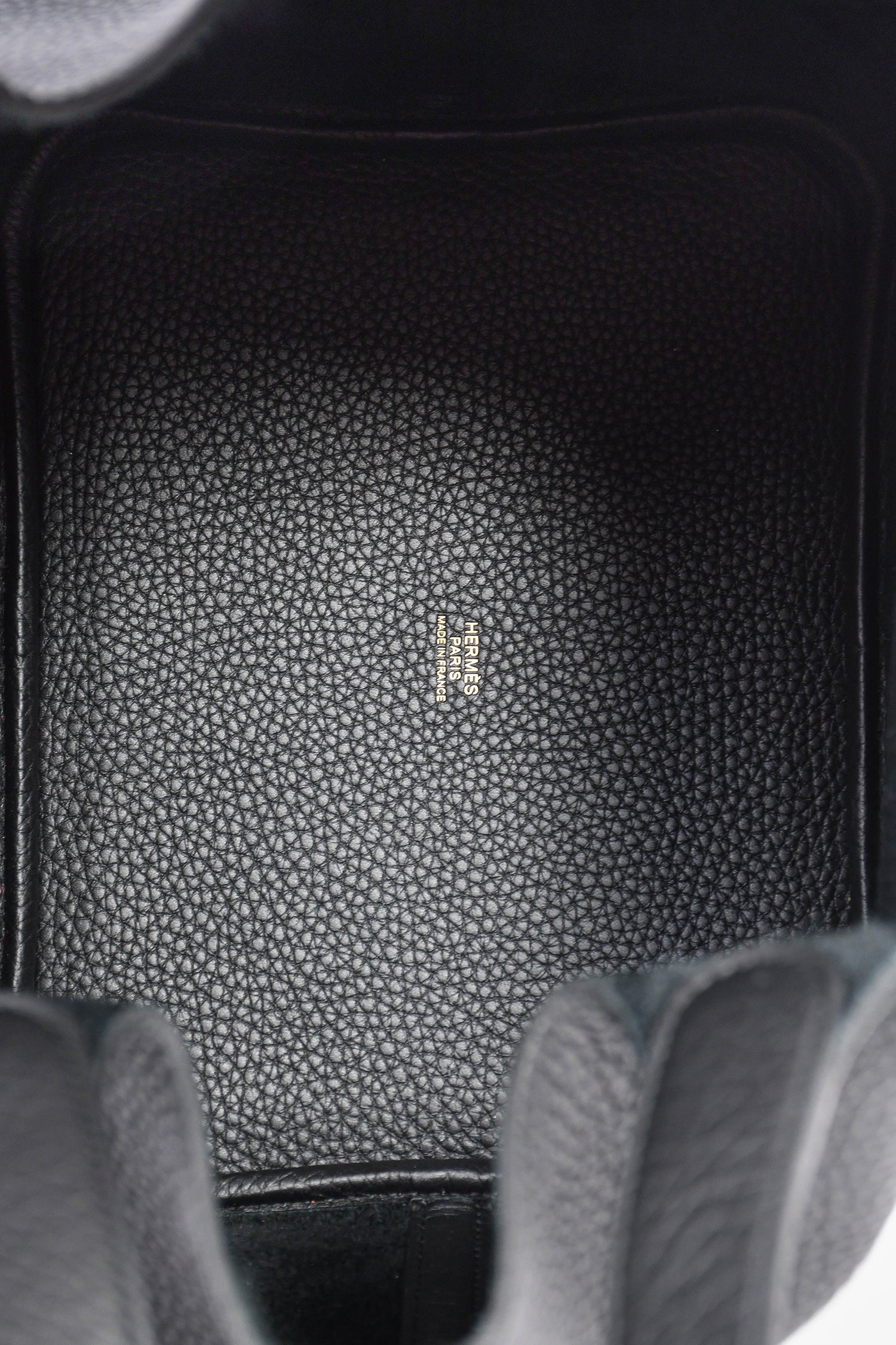 Hermès 2021 Black Clemence Leather Picotin 22
