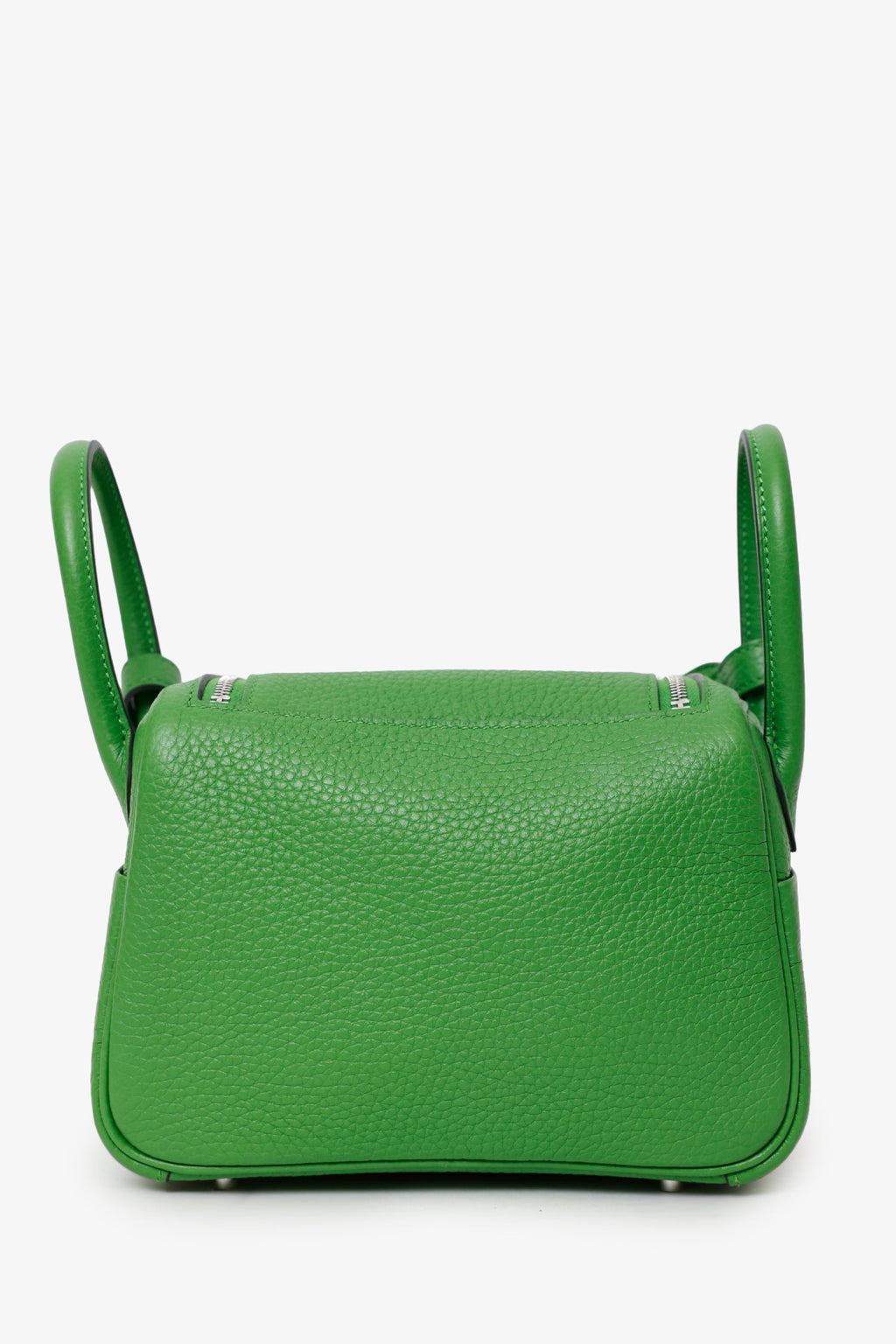 Hermès 2024 A9 Vert Yucca Clemence Mini Lindy 20