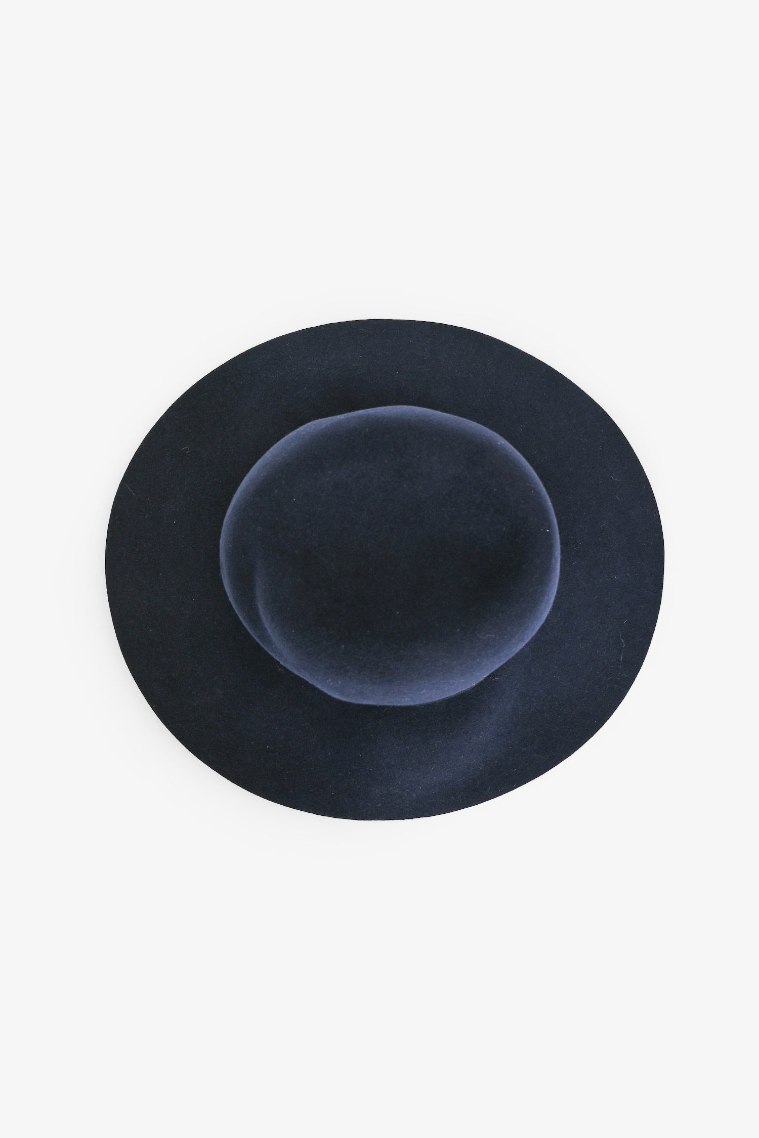 Maison Michel Navy Fedora Hats Size M