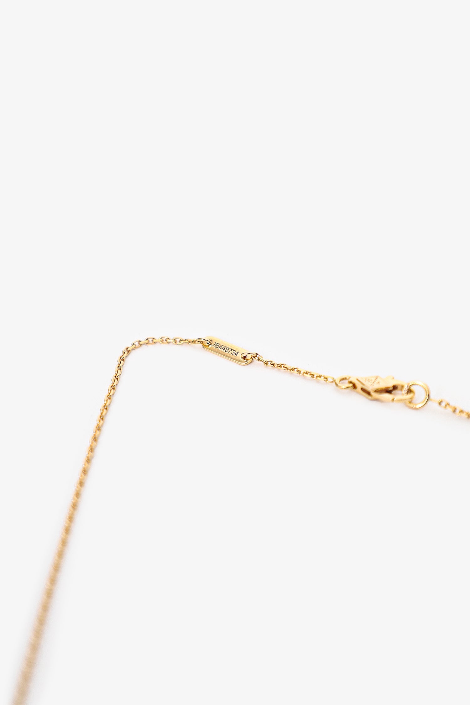 Van Cleef & Arpels 18K Gold Sweet Alhambra Pendant Necklace