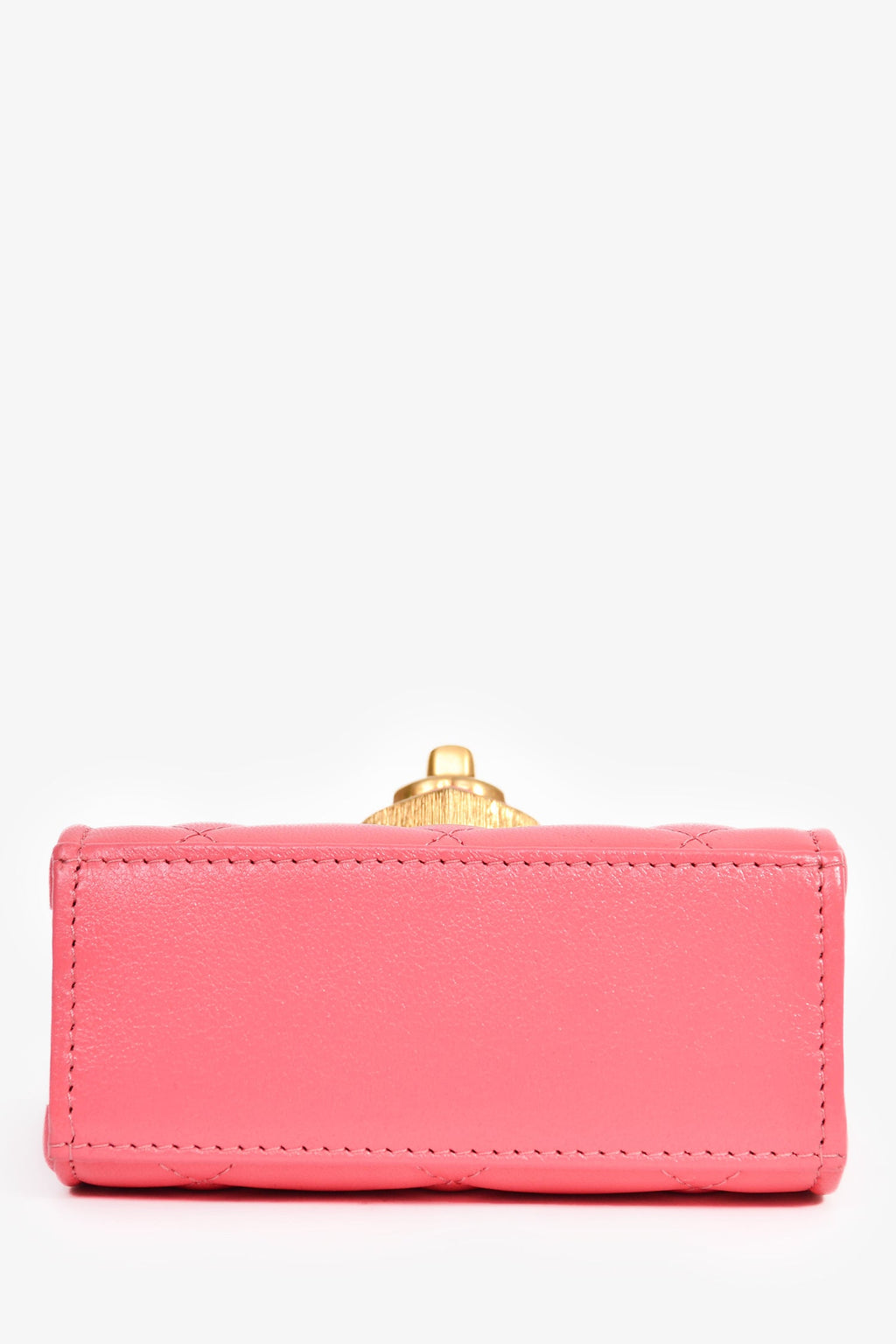 Pre-Loved 2022+ Chanel™ Pink Mini Coco Love Flap Bag
