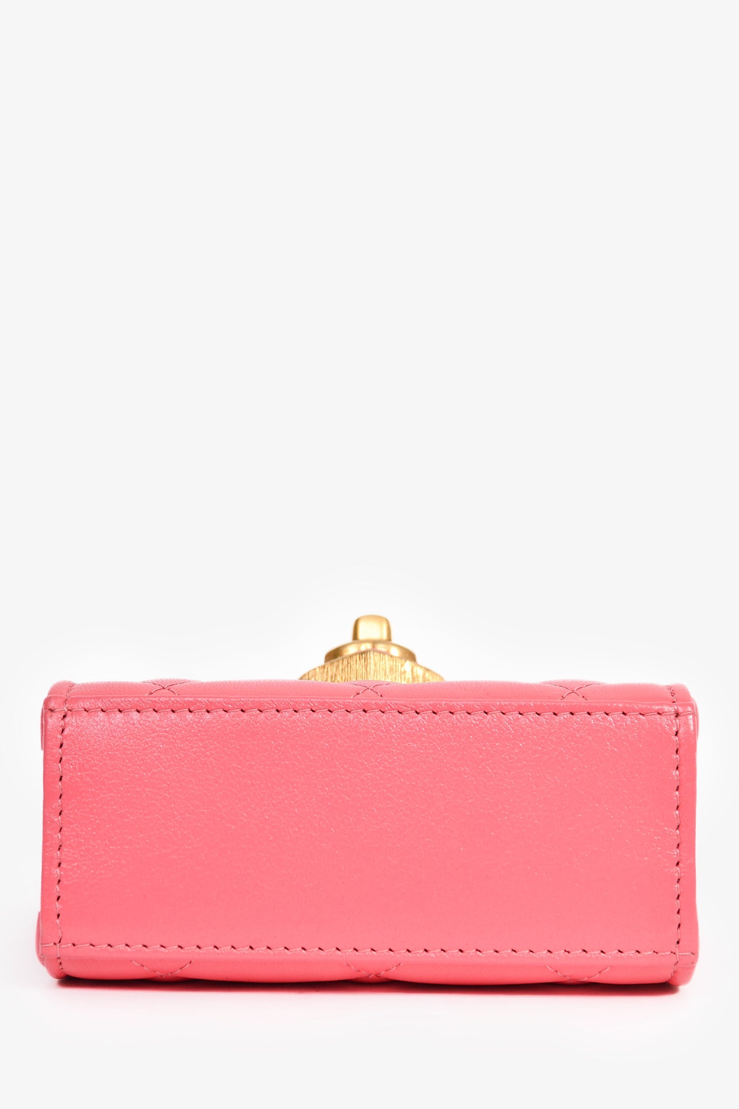 Pre-Loved 2022+ Chanel™ Pink Mini Coco Love Flap Bag