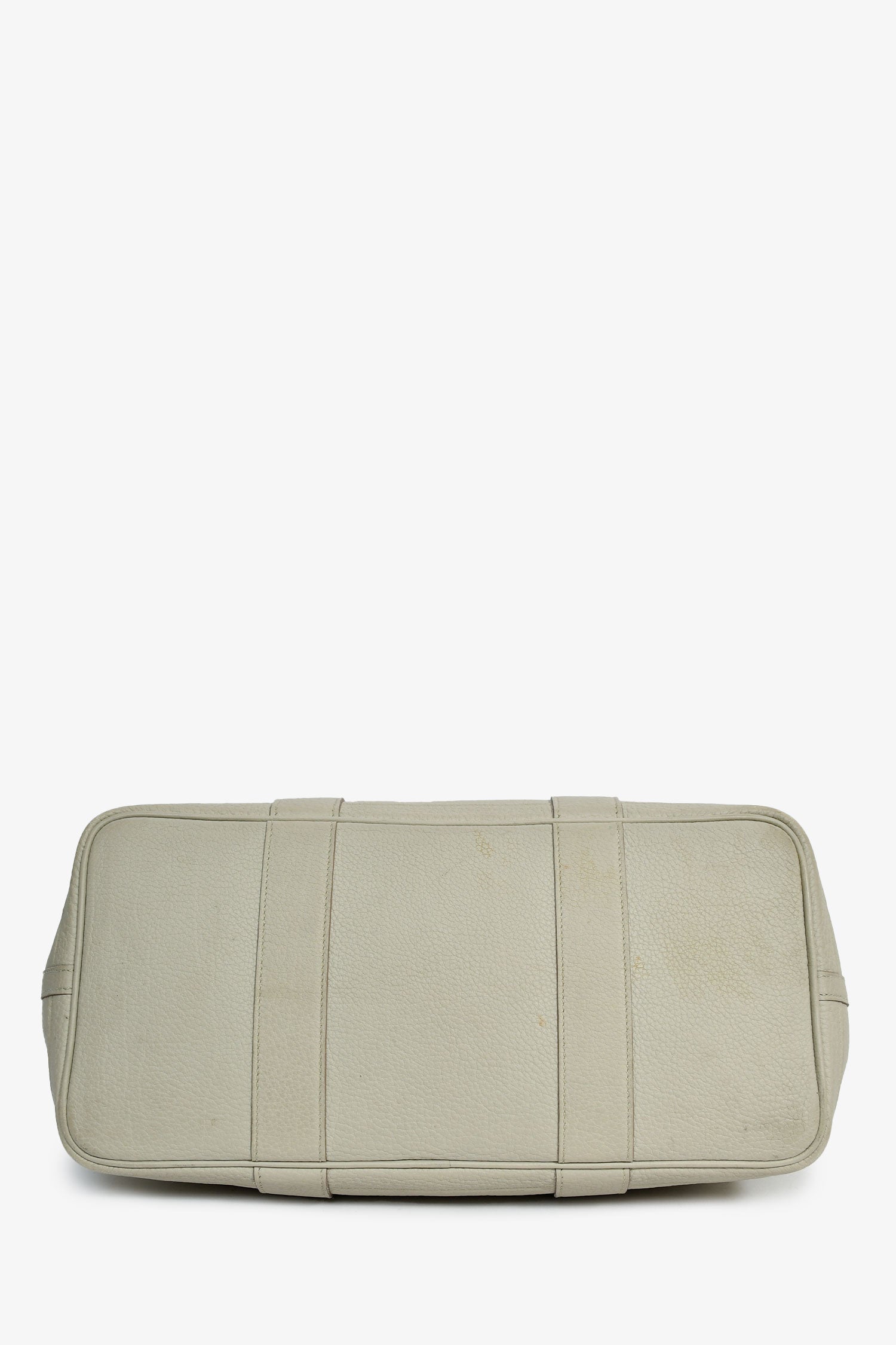 Hermès 2020 Pearl Grey Leather Garden Party 36