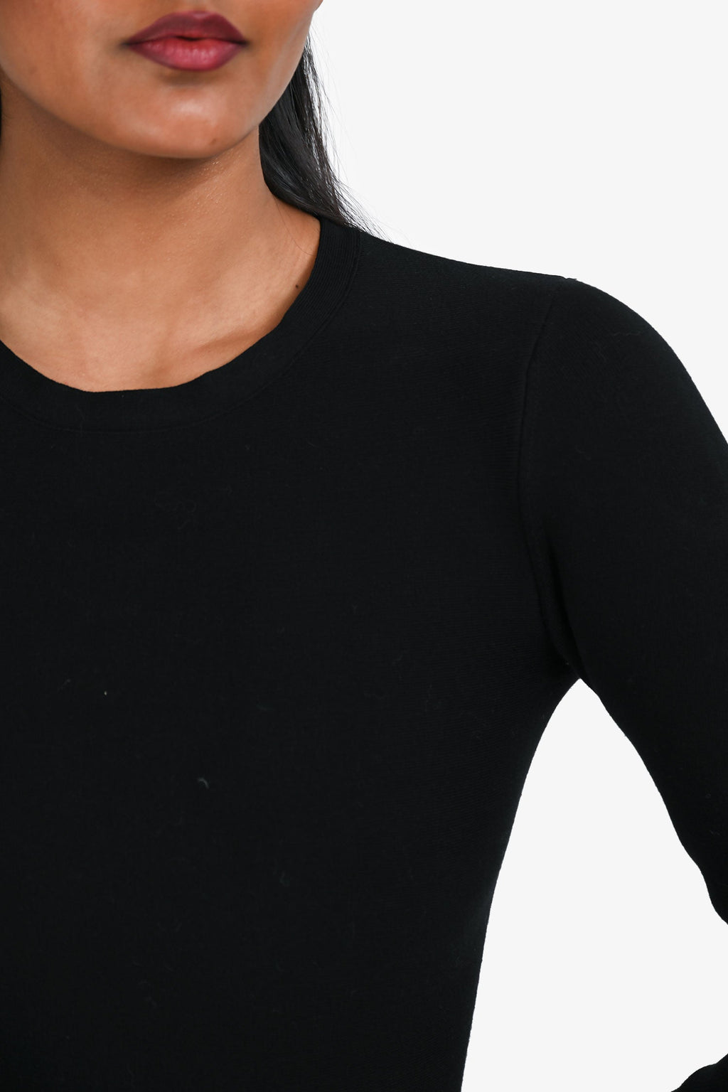Alexander Wang Black 'Shortrowed' Long Sleeve A-Line Mini Dress SIze XS