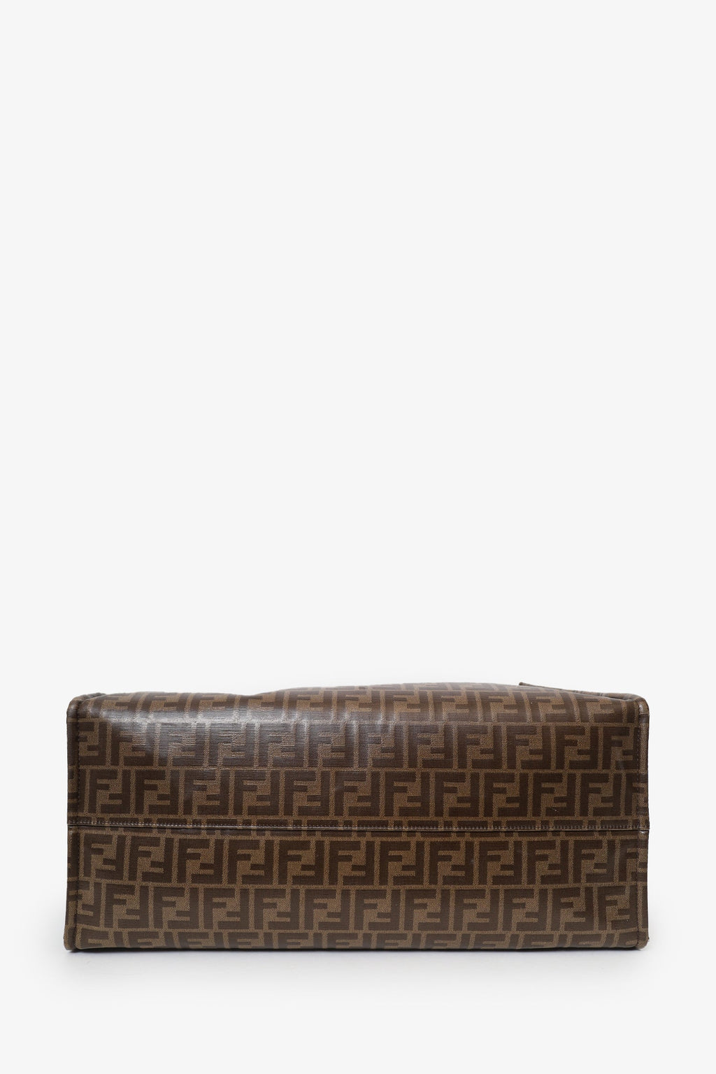 Fendi Brown FF Monogram Large Tote Bag