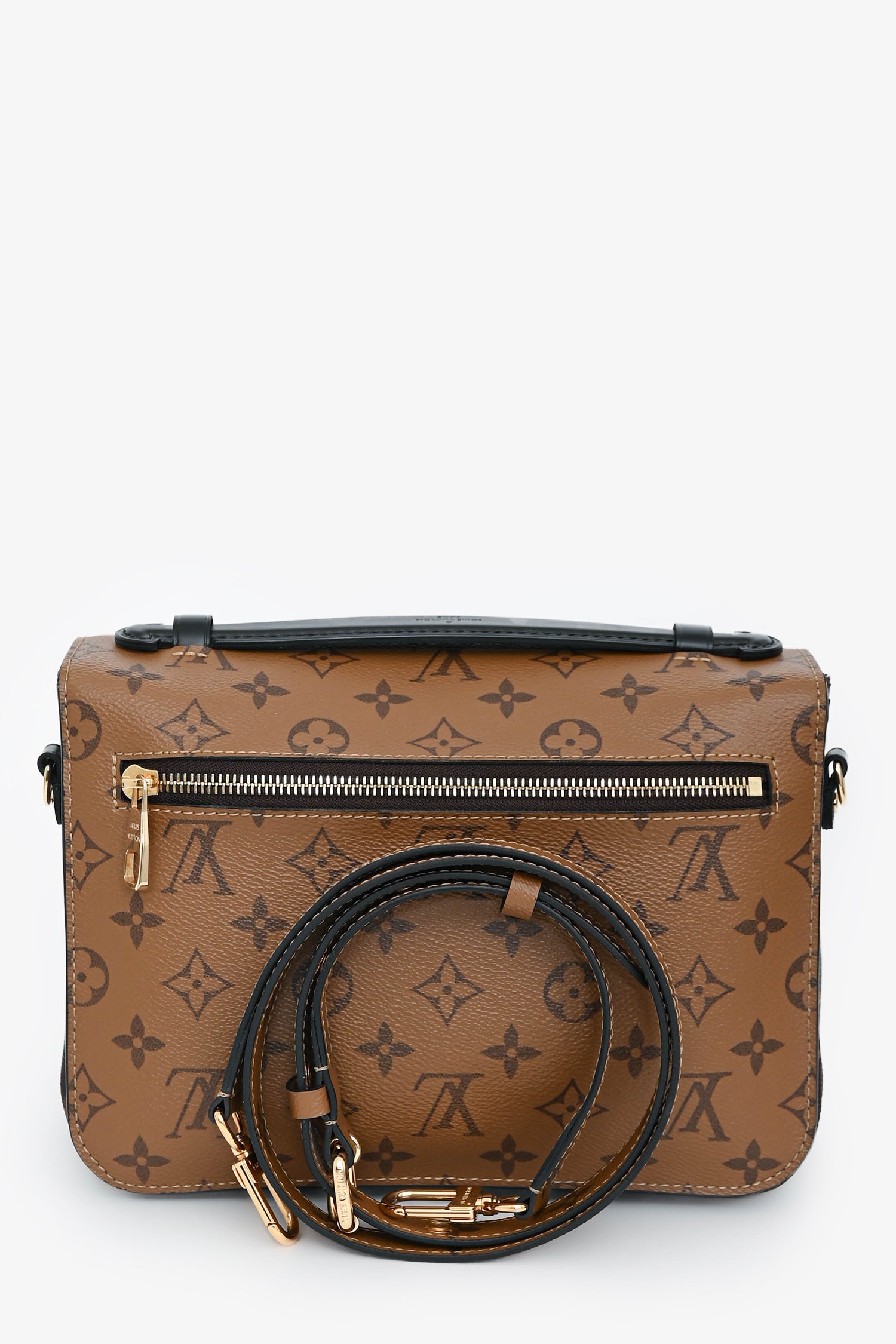 Louis Vuitton 2019 Monogram Reverse Pochette Metis MM