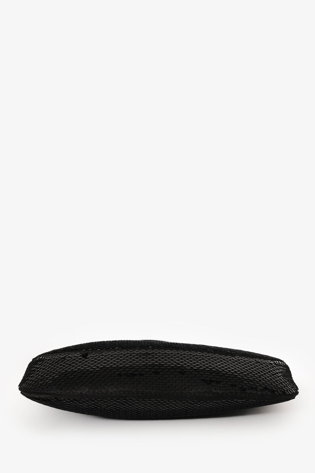 Prada Black/White Sequin 'Cleo' Small Shoulder Bag
