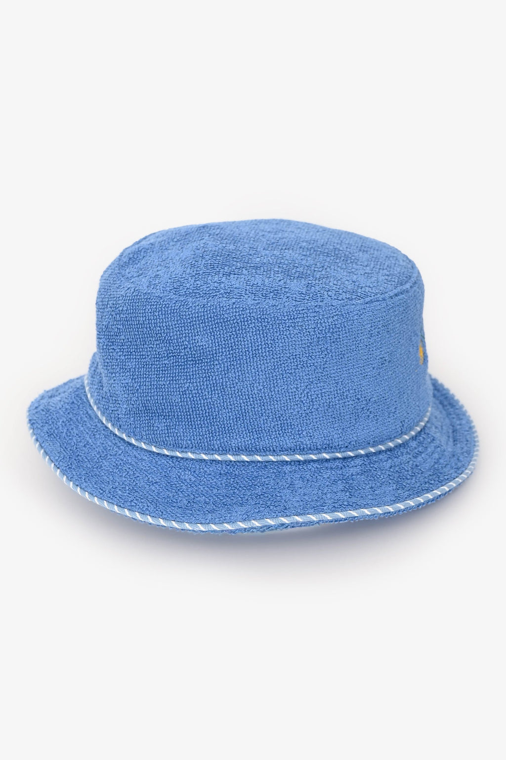 Hermès Blue Les Cabanes Bucket Hat Size 52