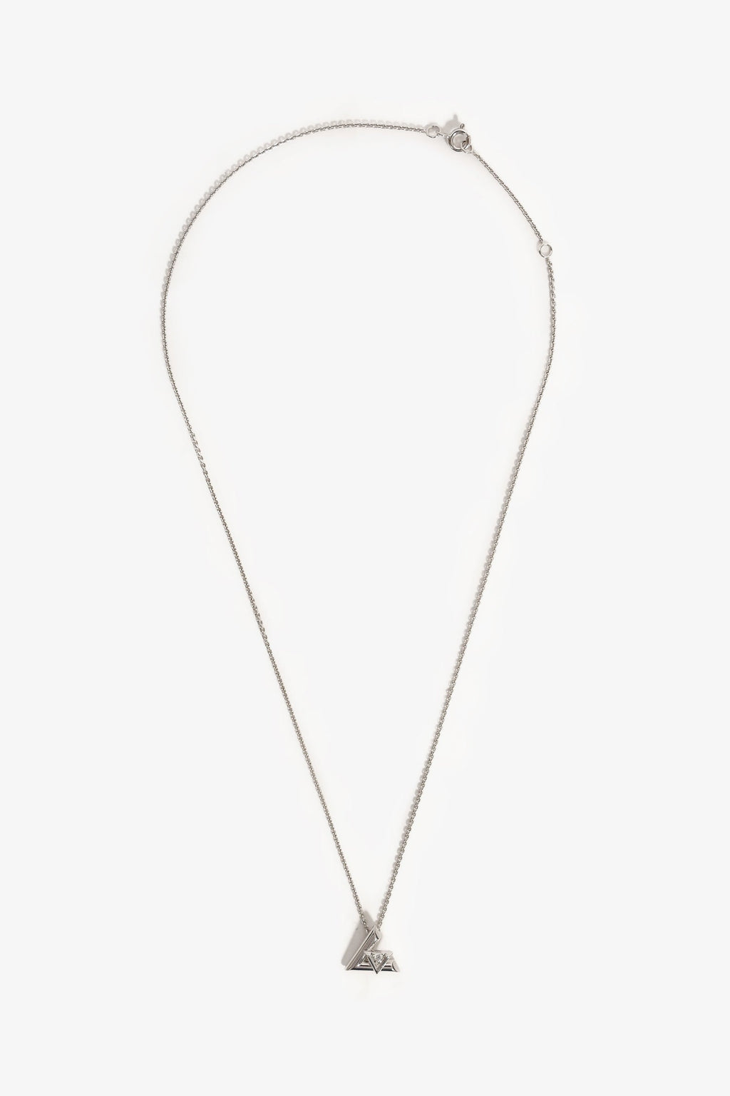 Louis Vuitton 18k White Gold/Diamond 'Volt One' Necklace
