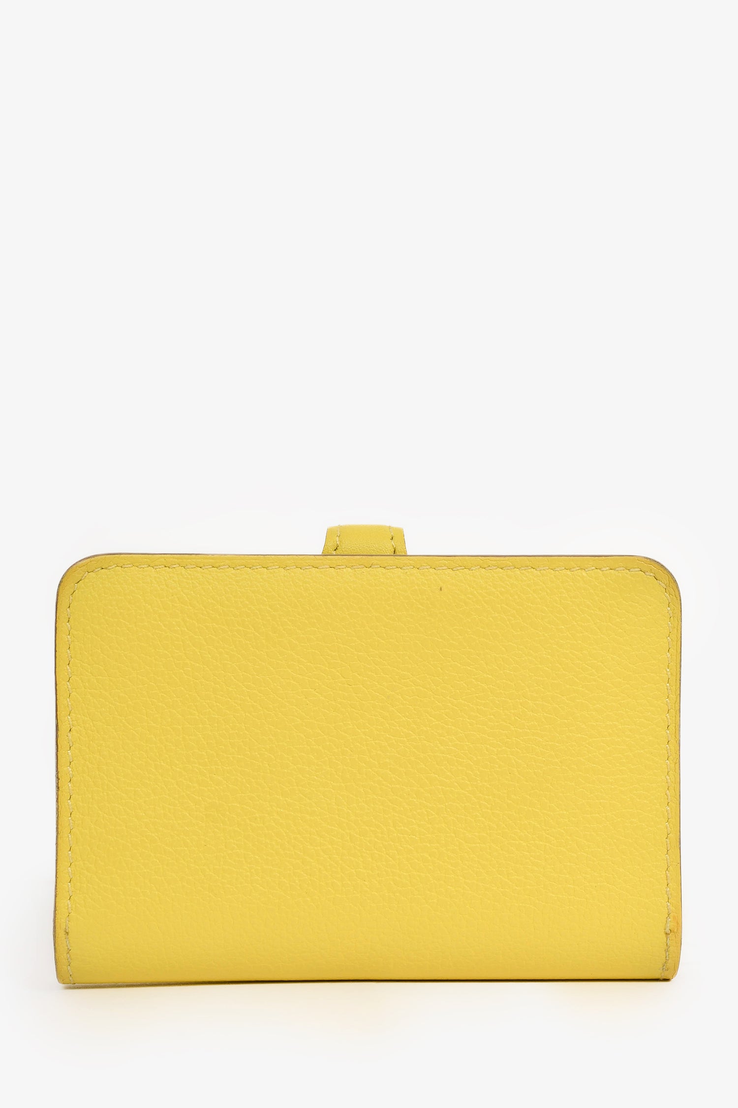 Hermès Yellow Leather 'Dogon'  Holder