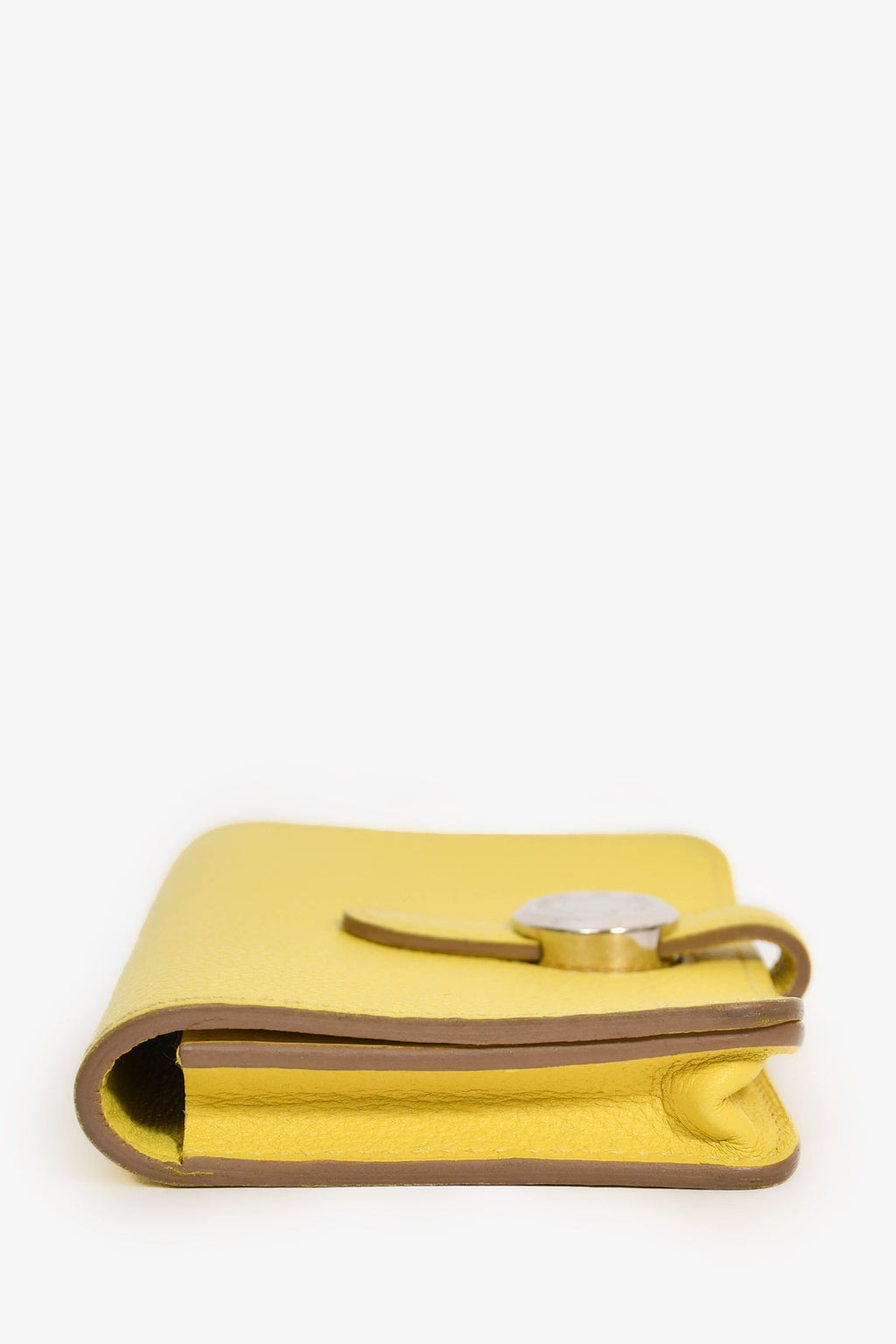 Hermès Yellow Leather 'Dogon'  Holder
