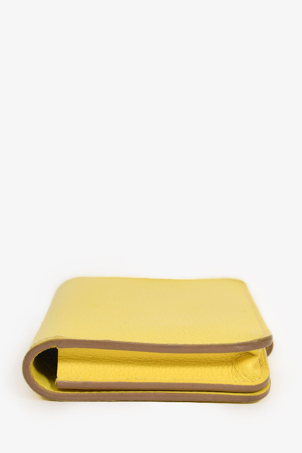 Hermès Yellow Leather 'Dogon'  Holder