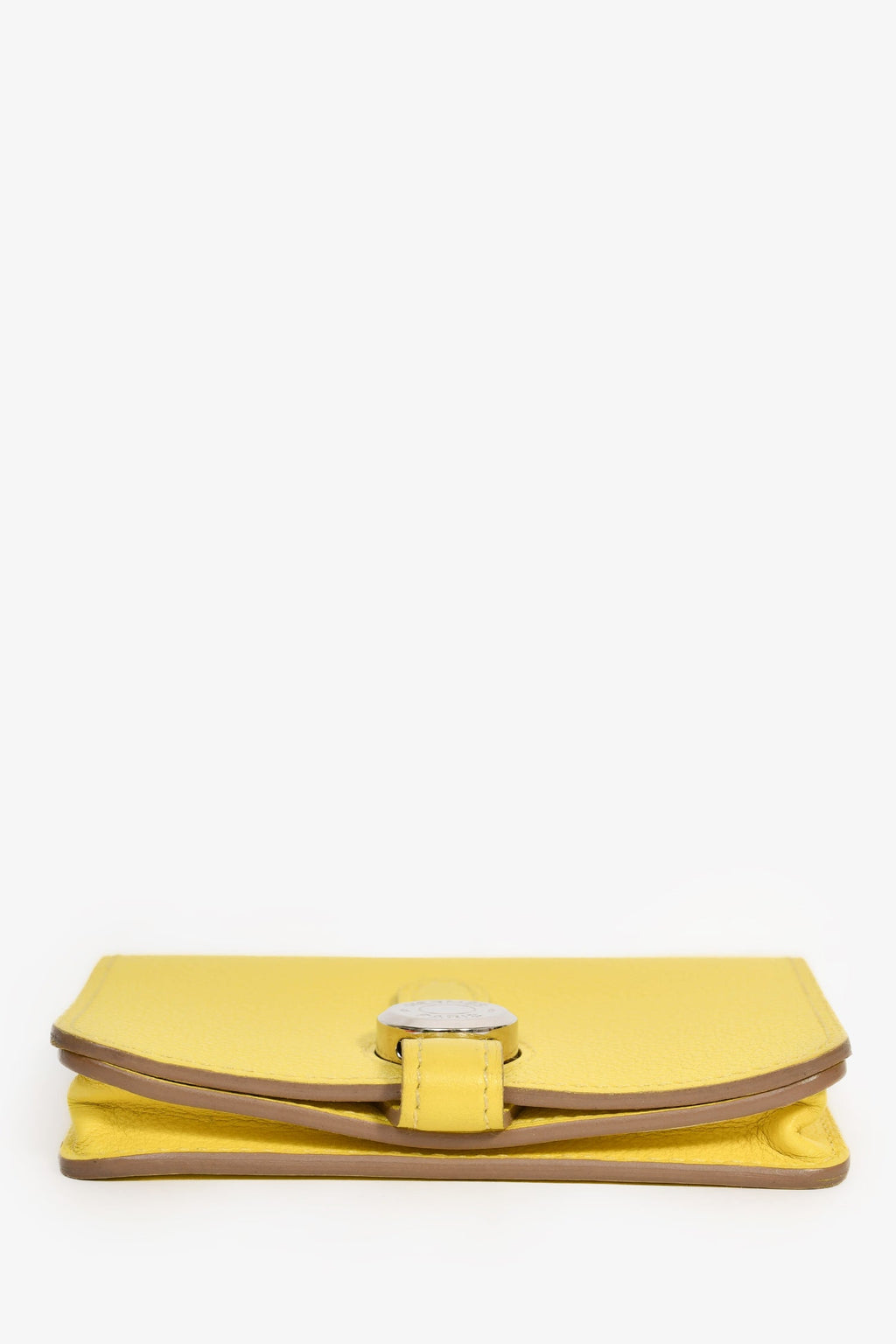 Hermès Yellow Leather 'Dogon'  Holder