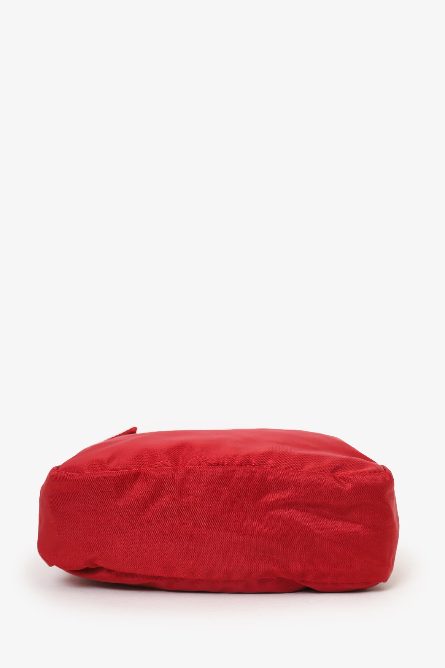 Prada Red Nylon Crossbody Messenger Bag