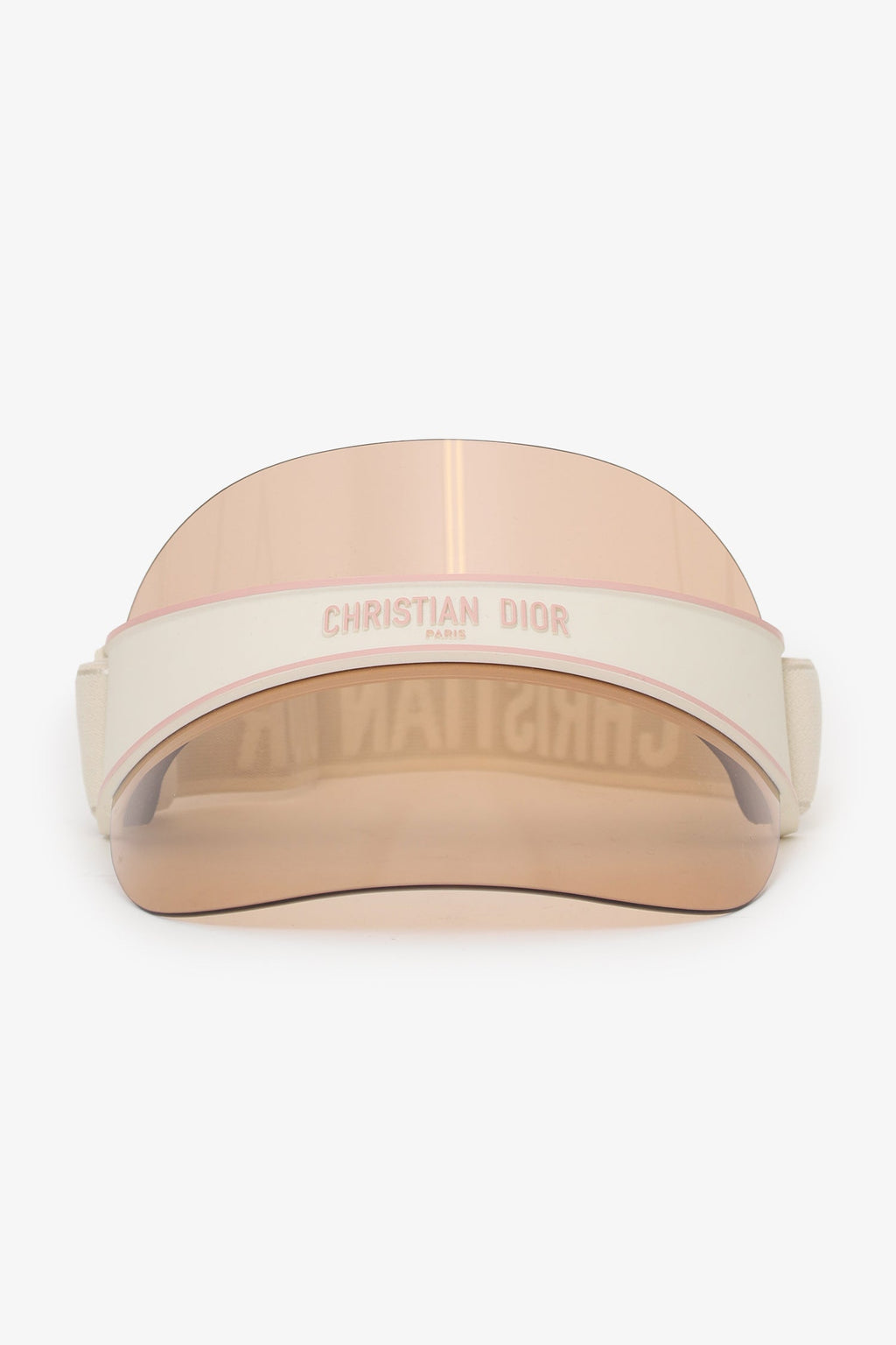 Christian Dior White/Pink Dior Club1 Visor