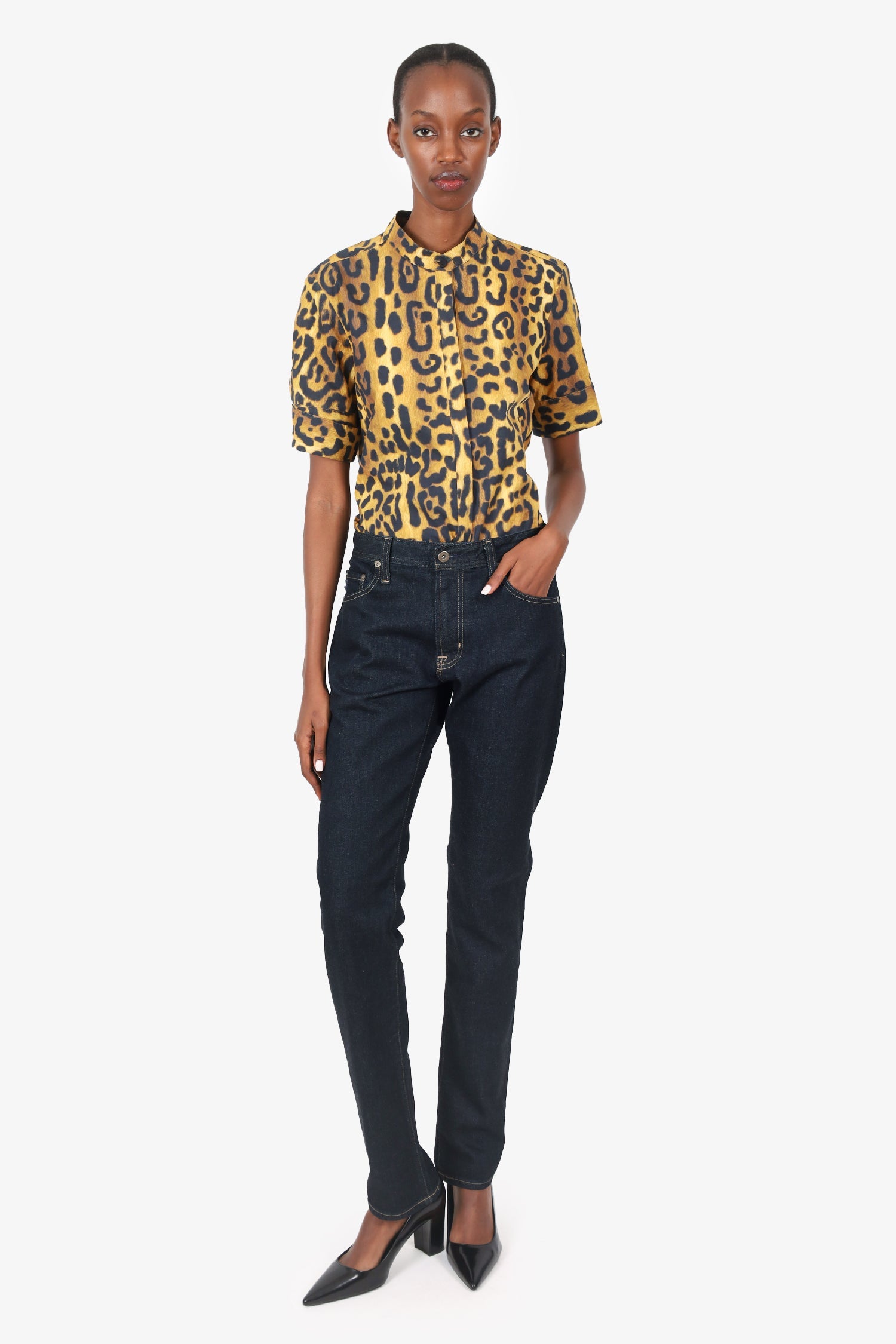 AG Dark Blue Denim 'Tellis Modern Slim' Jeans Size 31