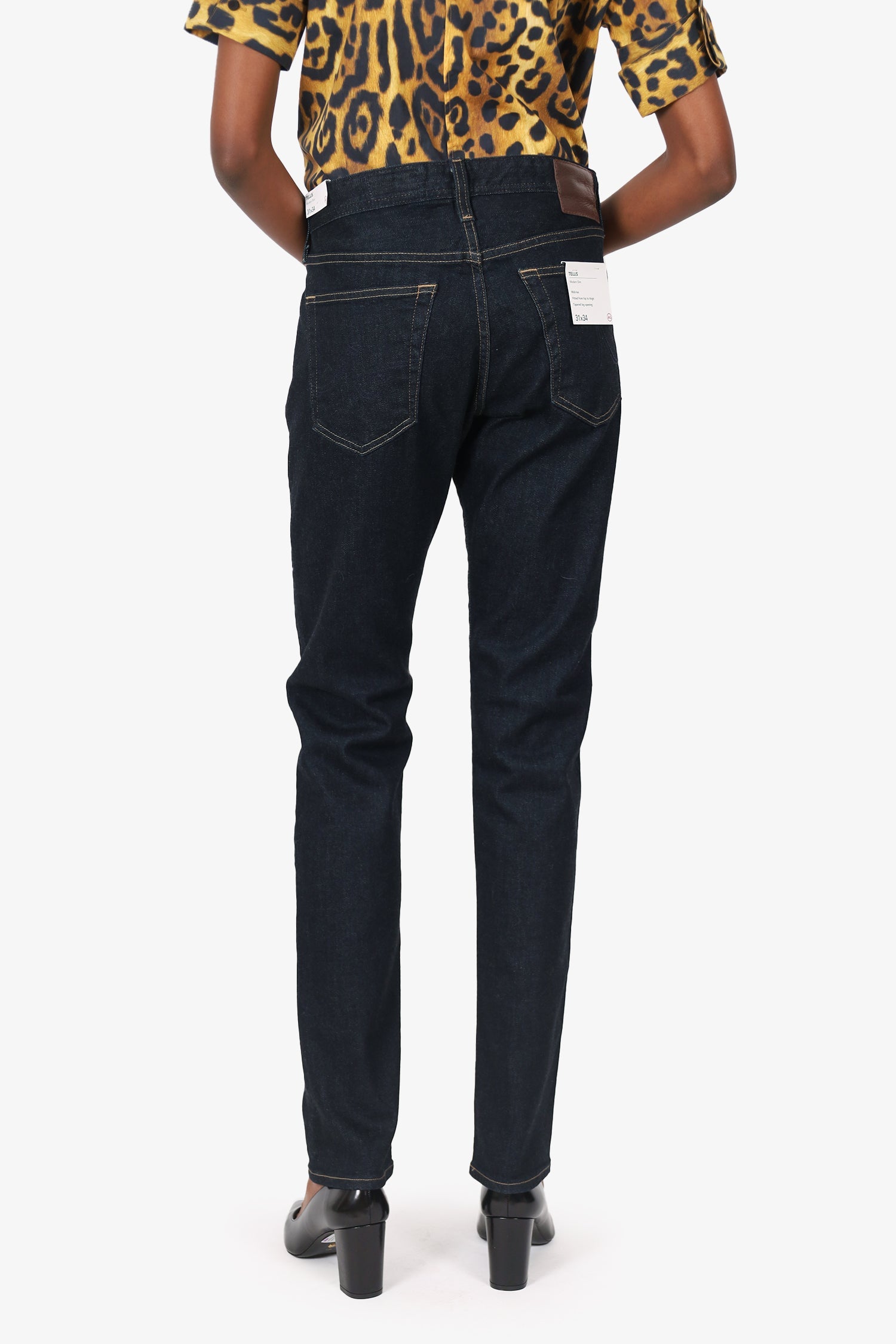 AG Dark Blue Denim 'Tellis Modern Slim' Jeans Size 31