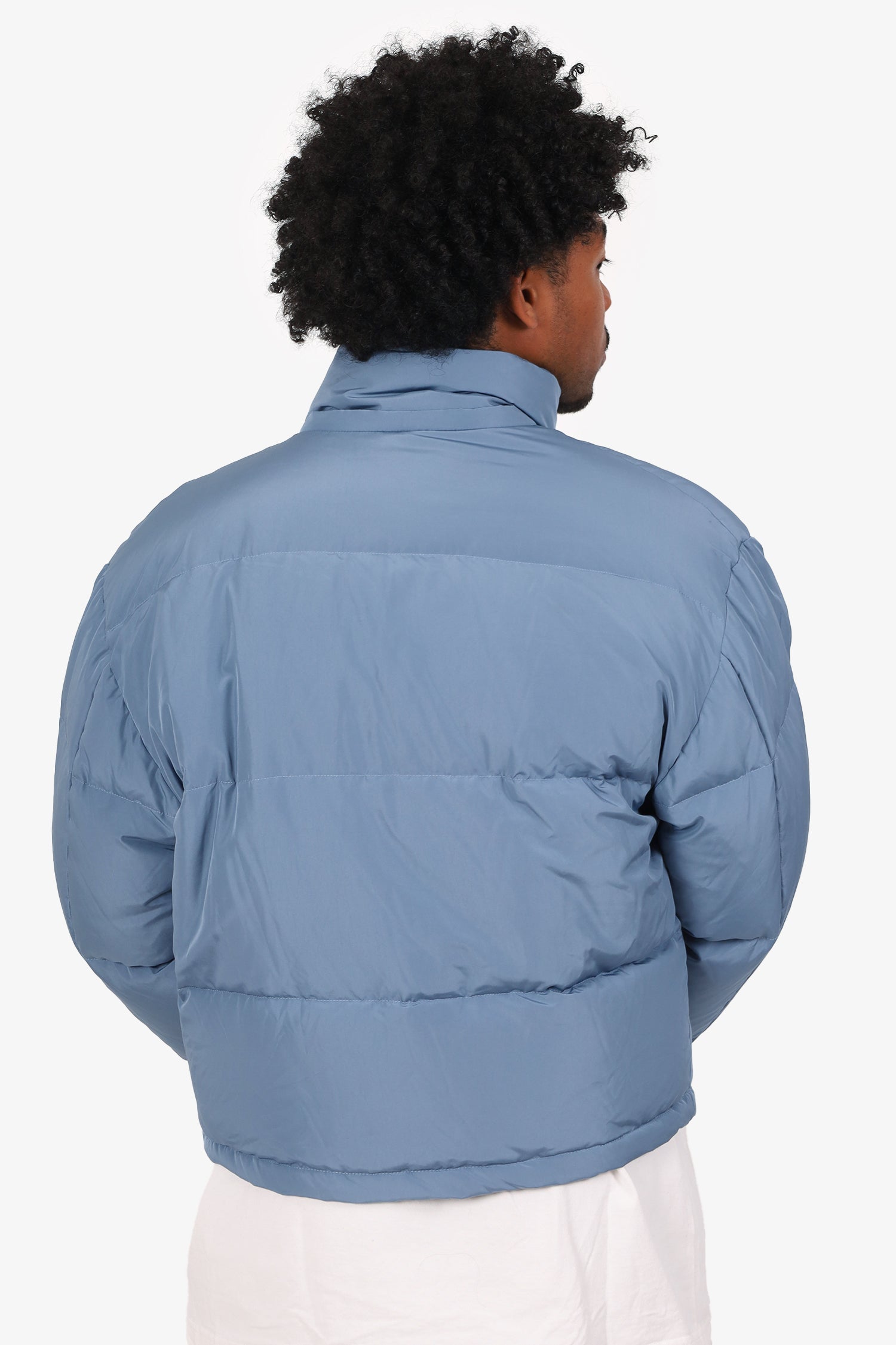 Second/Layer Blue Puffer Jacket Size 48 Mens