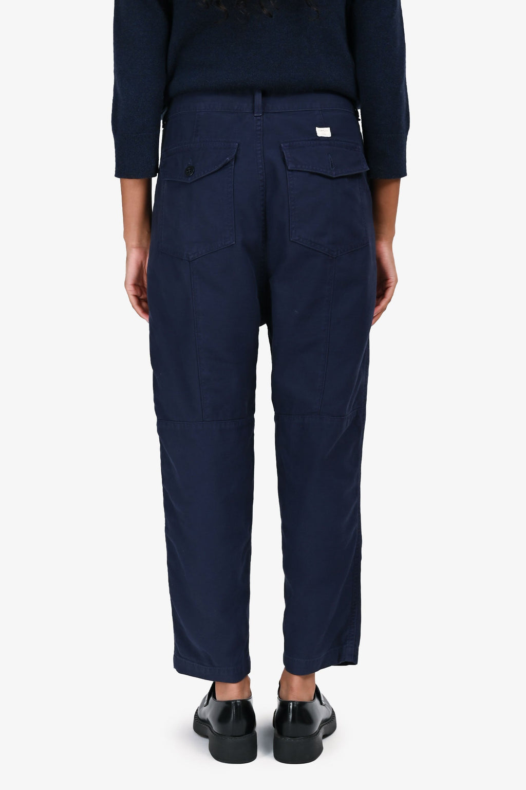 Citizens of Humanity Navy Cotton Cargo Pants Size 26