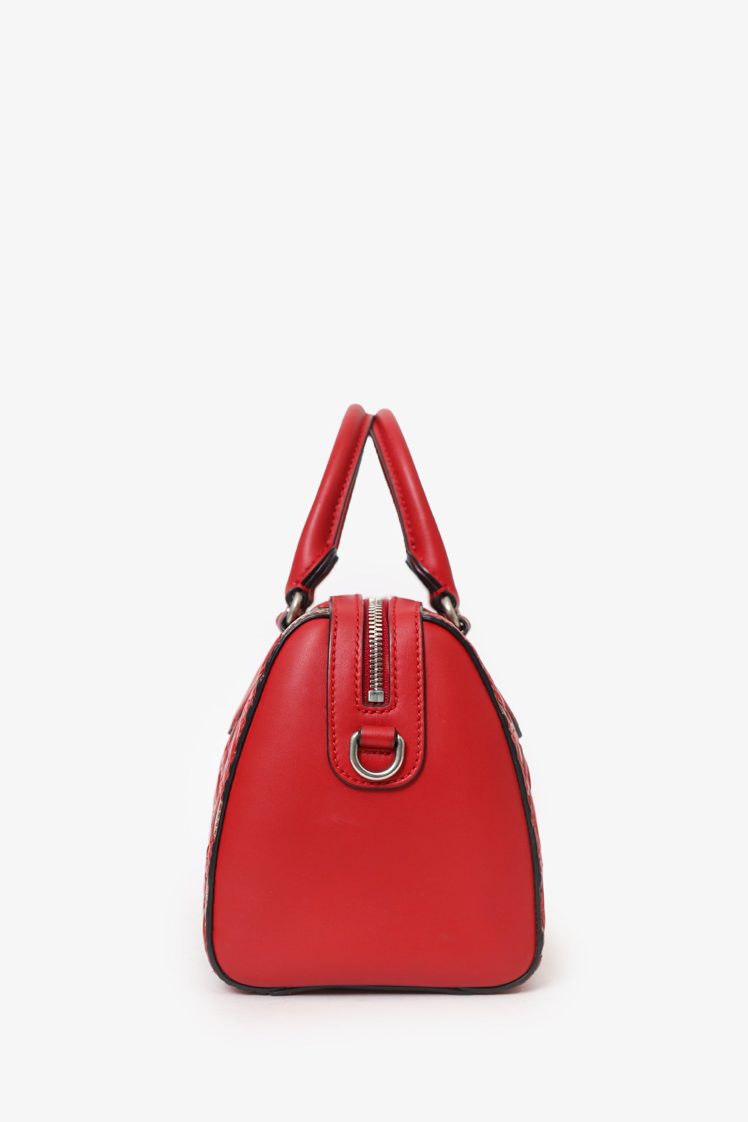 Gucci Supreme Monogram Arabesque Boston Bag with Strap