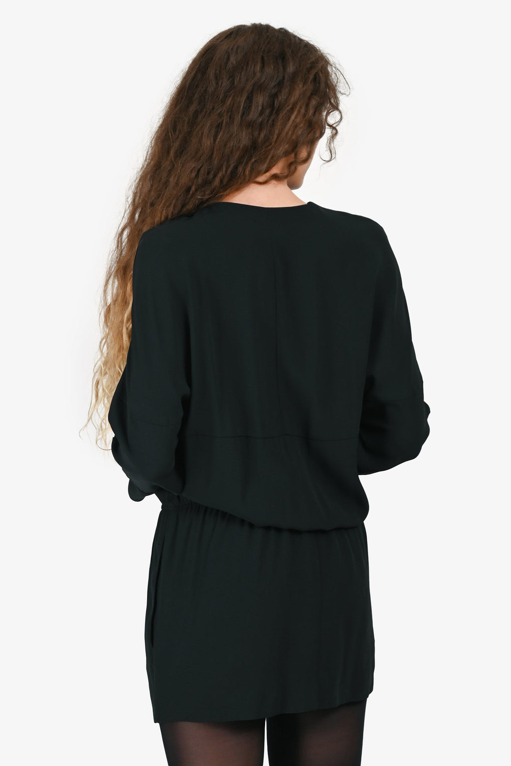 Stella McCartney Black Zipper Detail Dress Estimated Size S