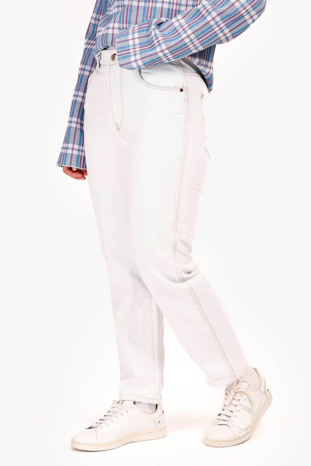 Brunello Cucinelli Light Blue Washed Straight Legged Jeans Size 4