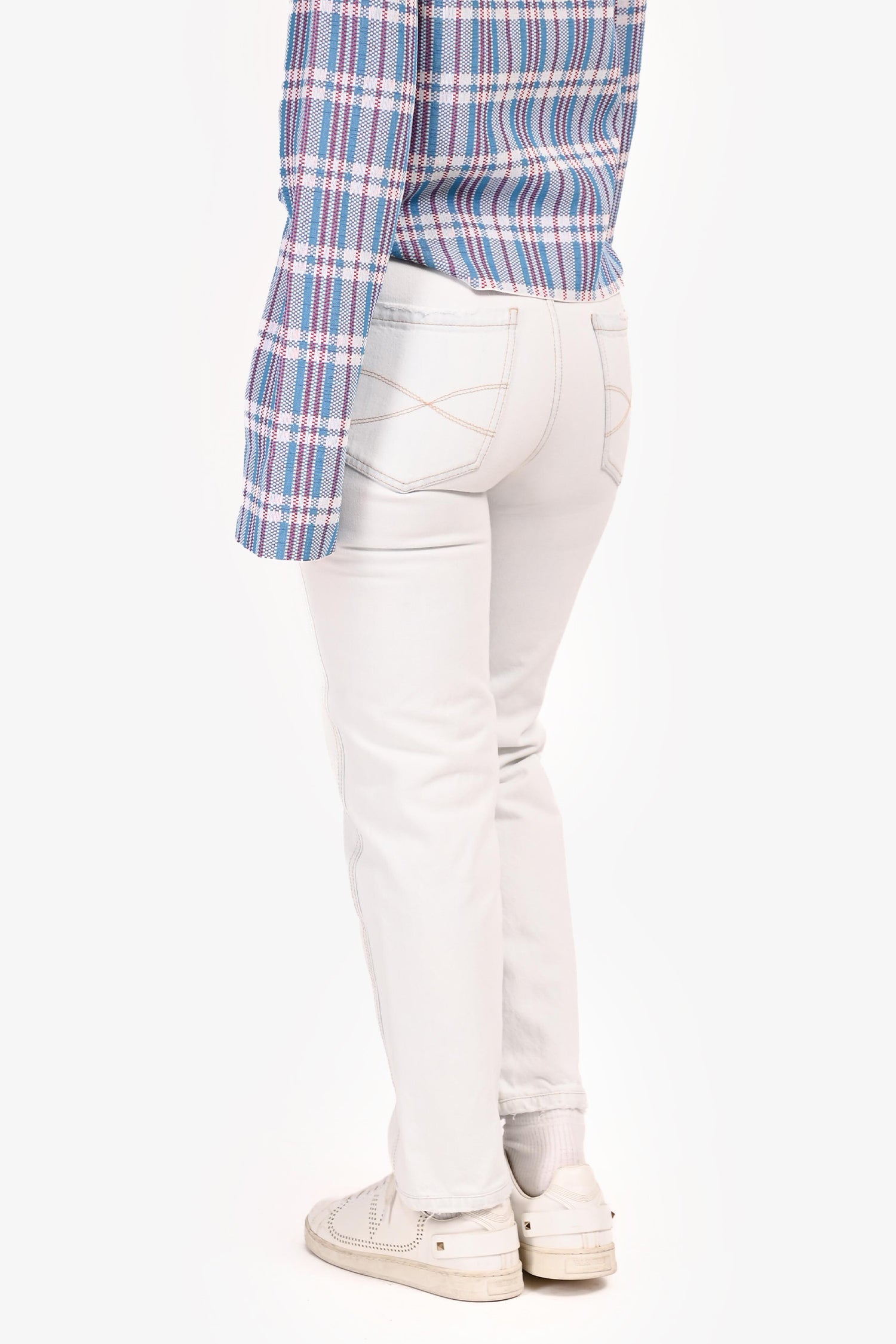 Brunello Cucinelli Light Blue Washed Straight Legged Jeans Size 4