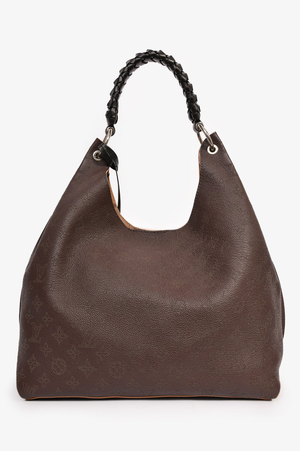 Louis Vuitton Brown Mahina Hobo Shoulder Bag