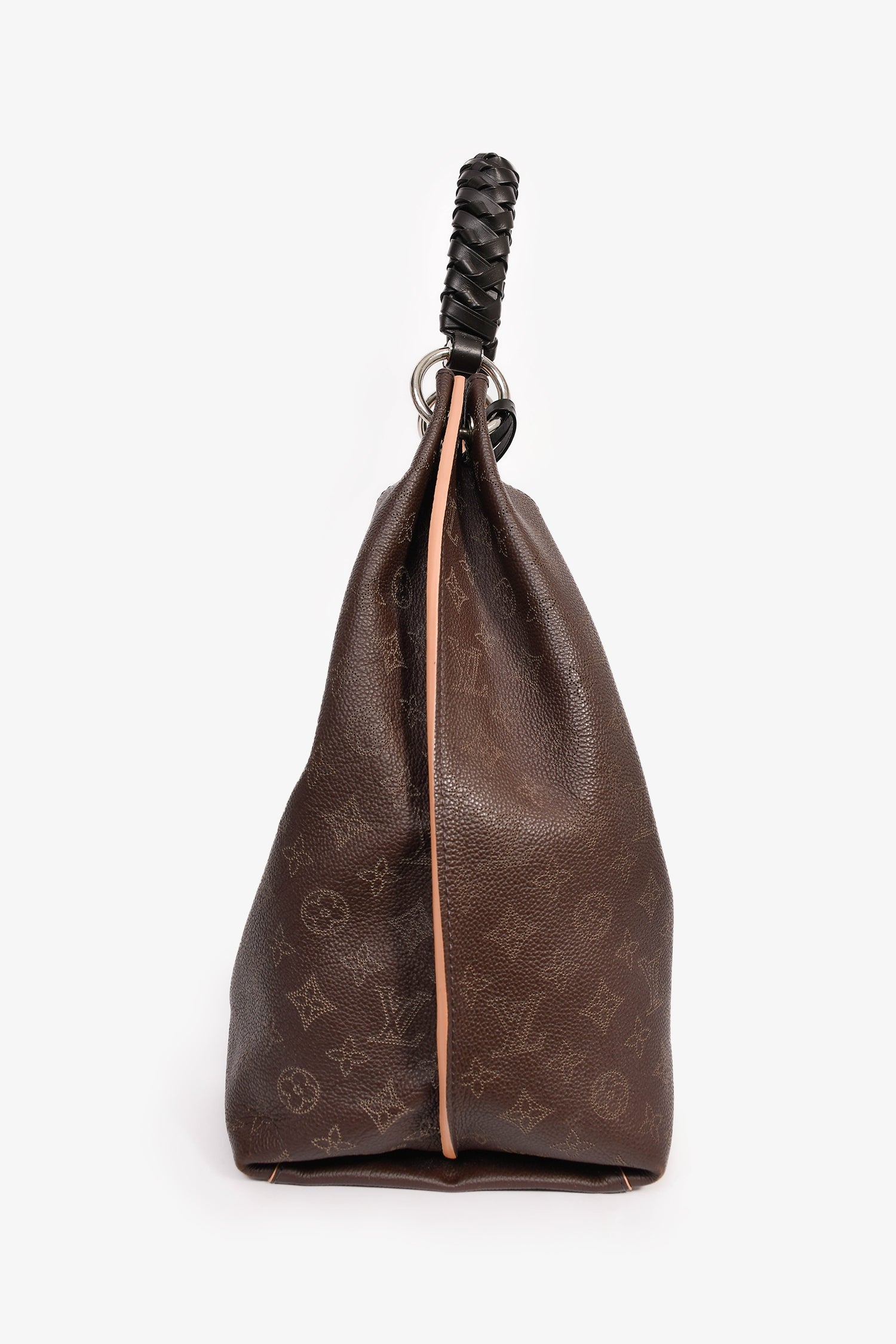Louis Vuitton Brown Mahina Hobo Shoulder Bag