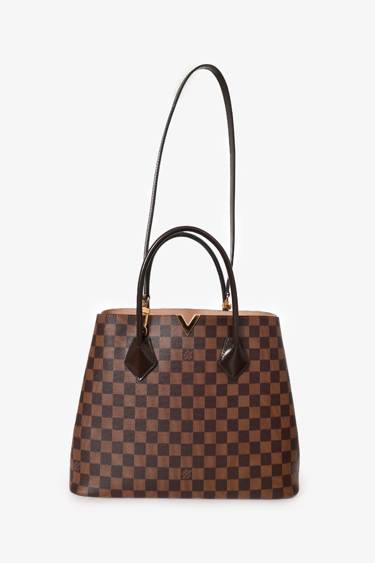 Louis Vuitton 2016 Damier Ebene Kensington with Strap