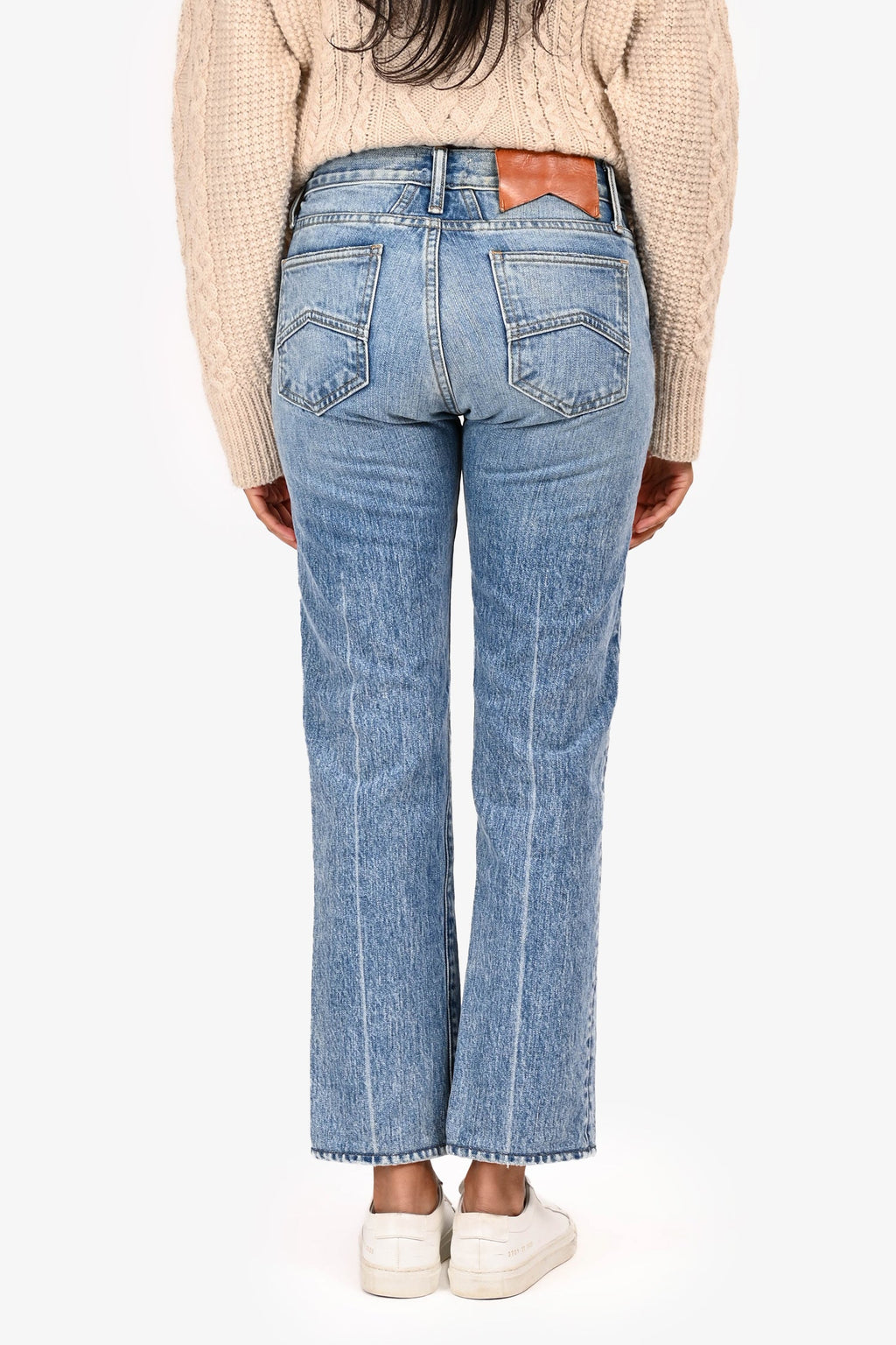 Rhude Blue Denim Fitted Jeans Size 28