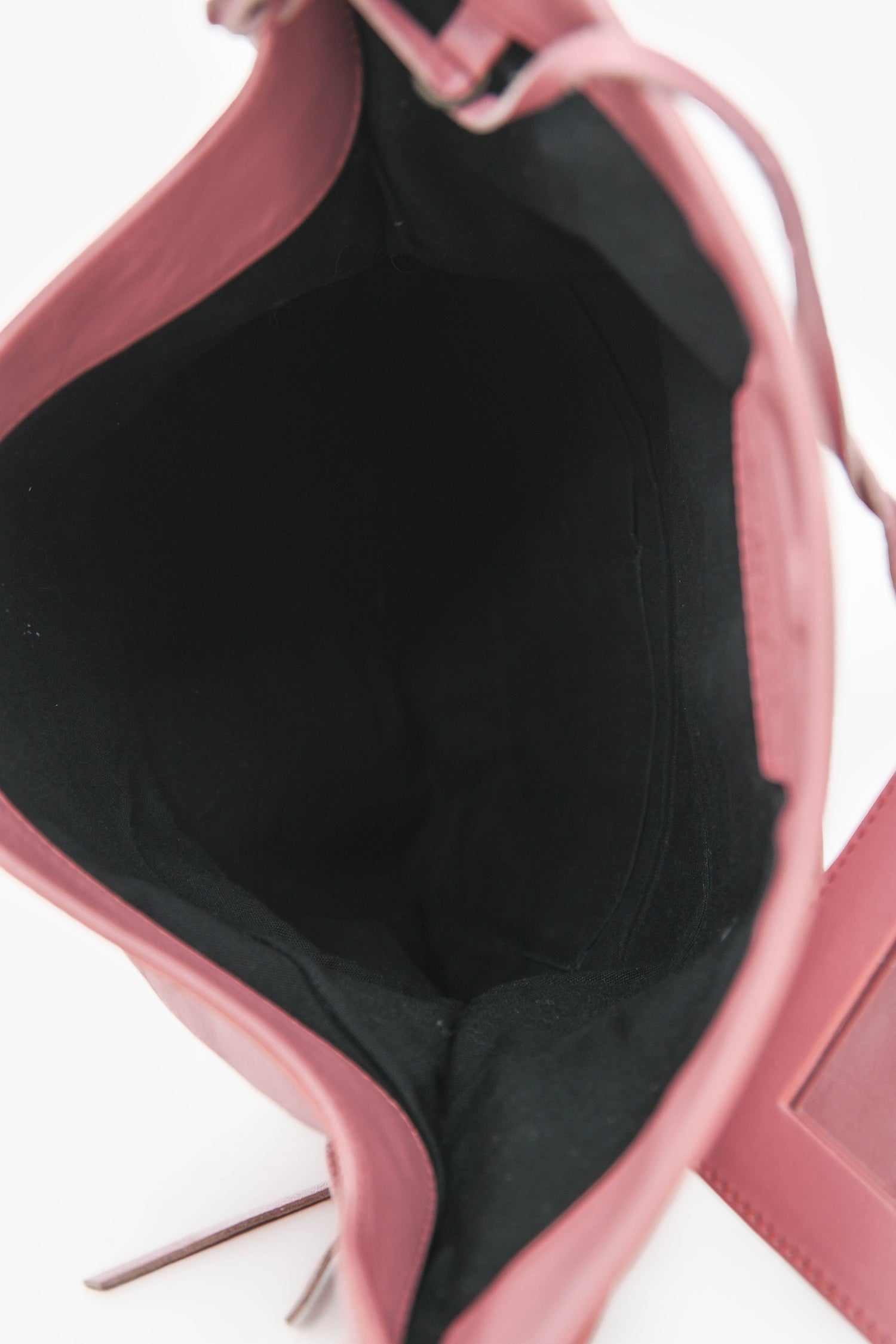 Balenciaga Pink Leather Envelope Clutch