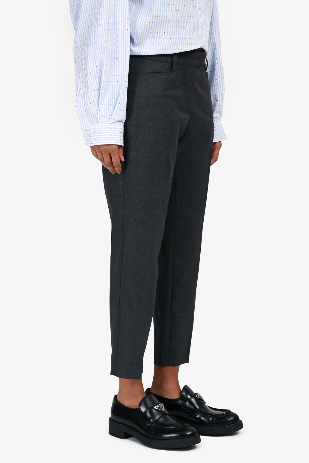 Isabel Marant Etoile Grey Crop Dress Pants Size 38