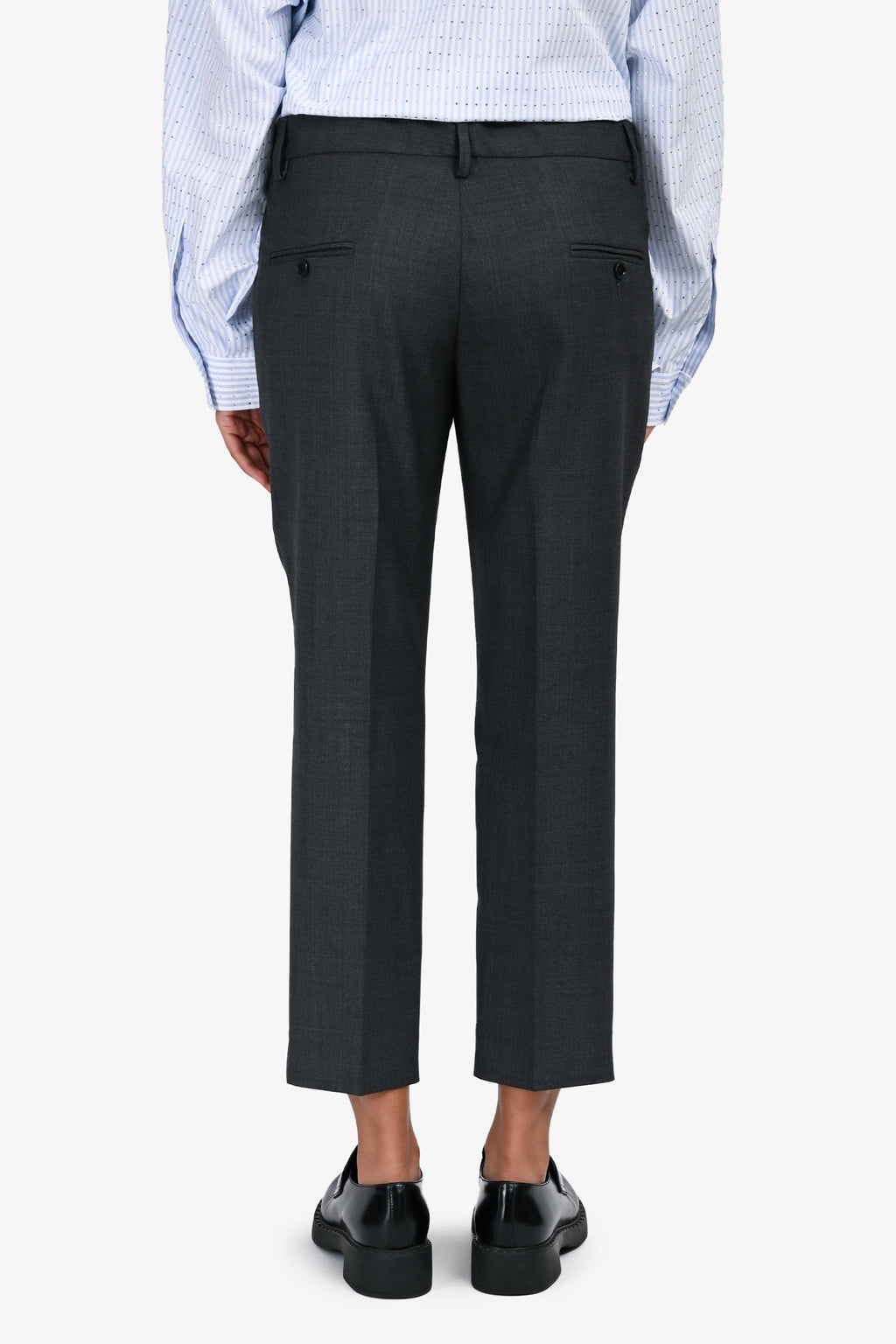 Isabel Marant Etoile Grey Crop Dress Pants Size 38