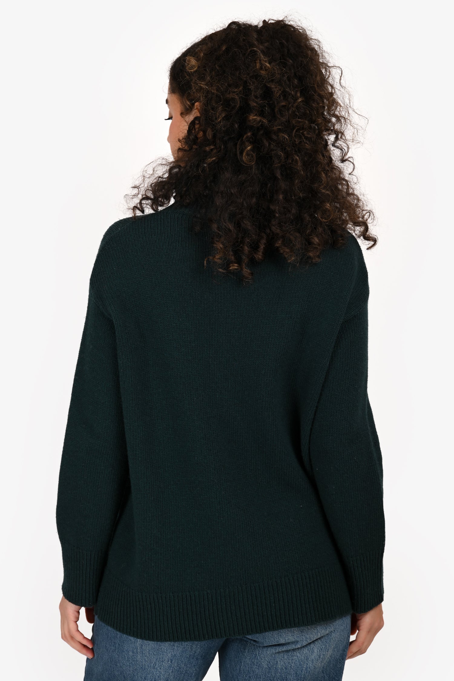 Sandro Green 'Swing Swing' Turtleneck Sweater Size 0