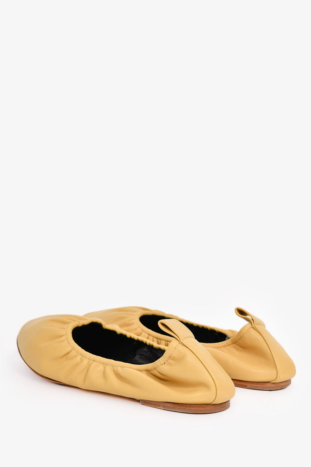 Celine by Phoebe Philo Yellow 'Ballerina' Flats Size 41