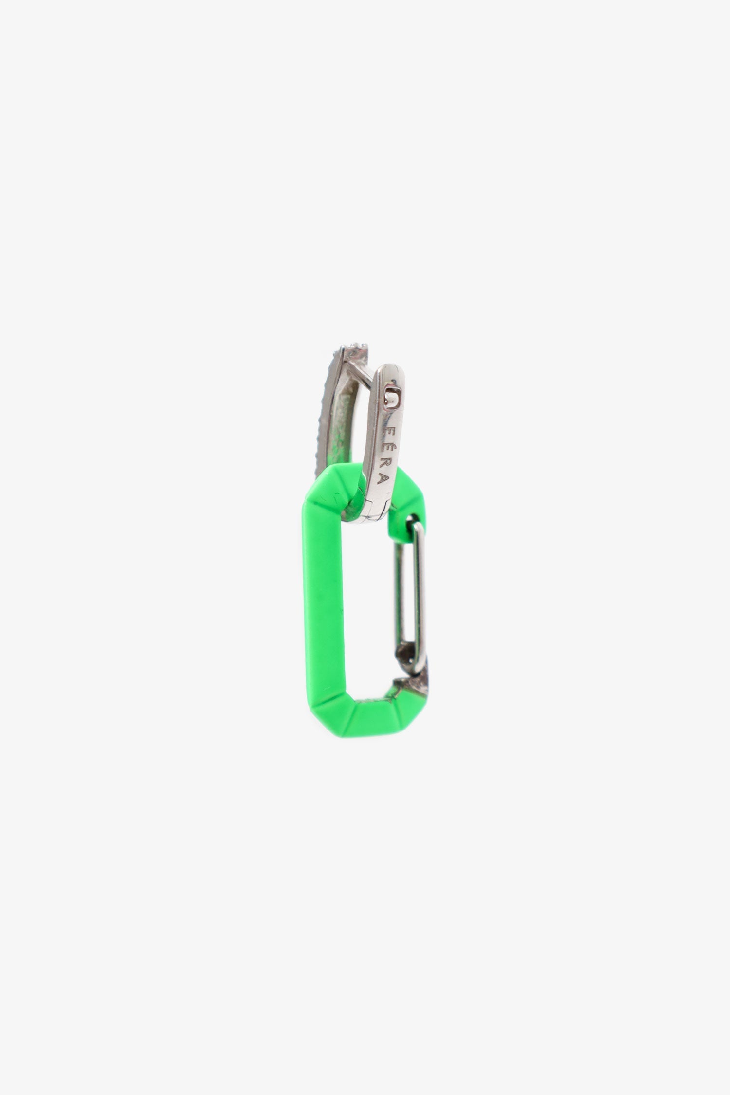 Eéra Green 18kt White Gold/Diamond Single Earring