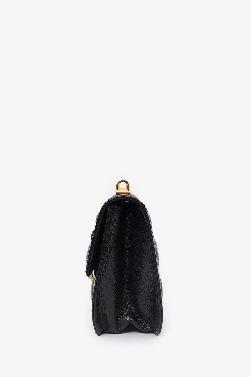 Christian Dior 2018 Black Lambskin Cannage Dioraddict Flap Bag
