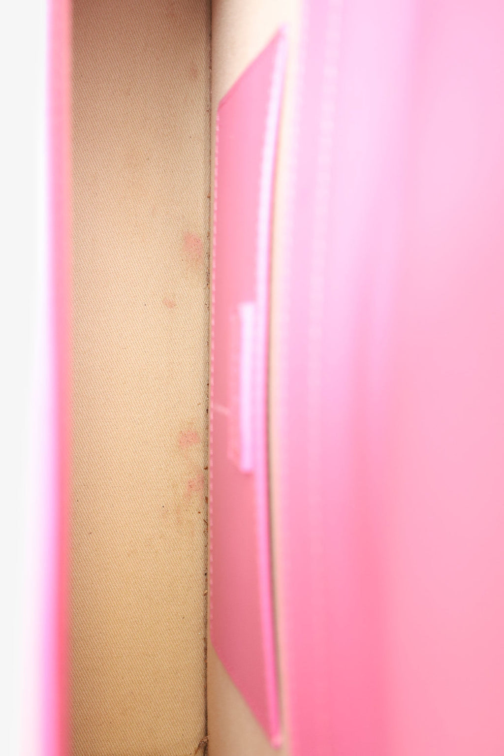 Jacquemus Pink Leather Le Bambino Grande Top Handle With Strap