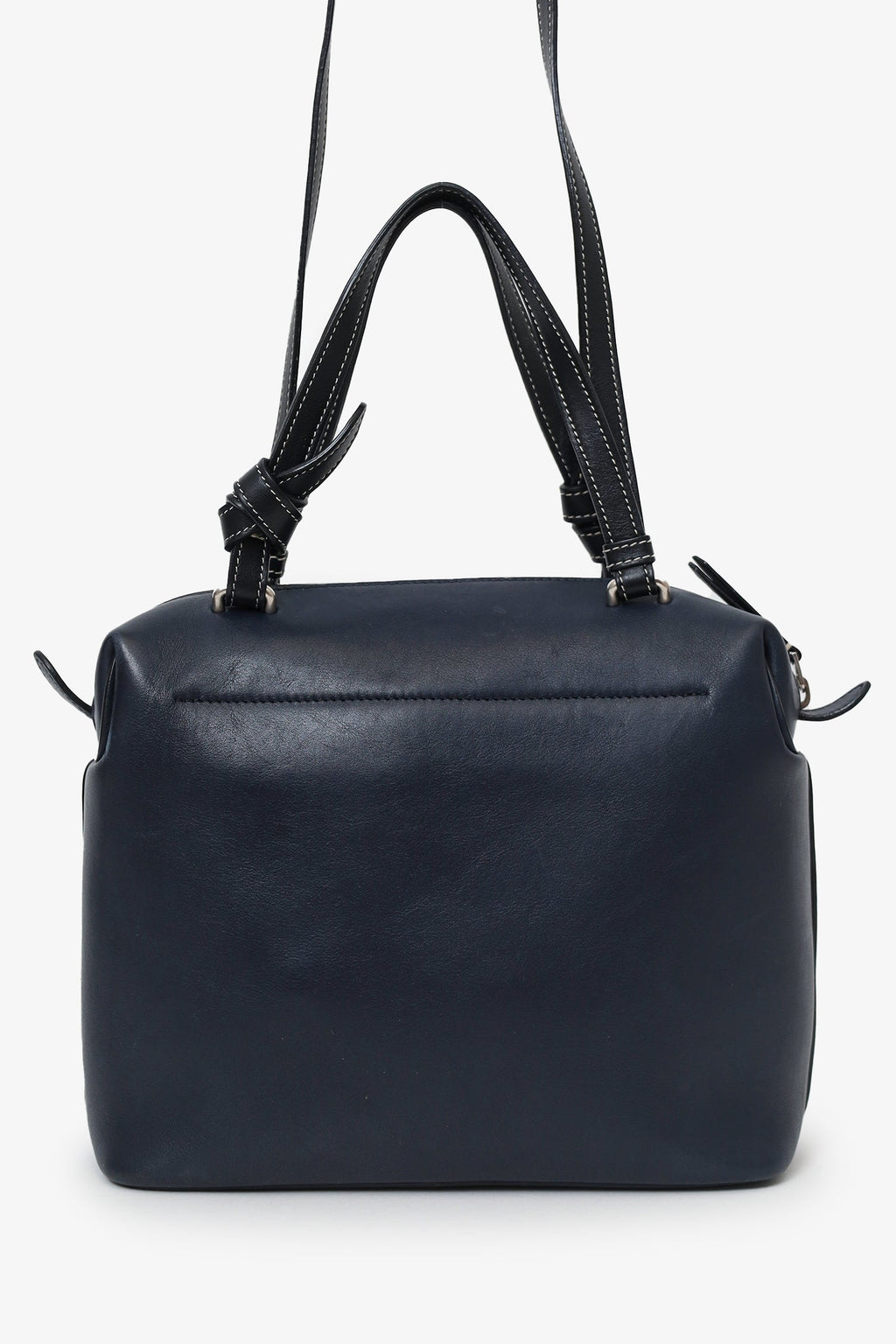 Celine Black Lambskin Small Soft Cube Satchel