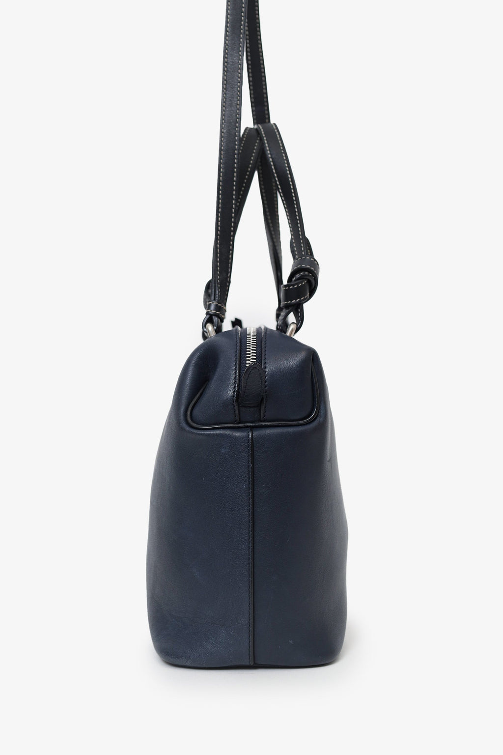 Celine Black Lambskin Small Soft Cube Satchel