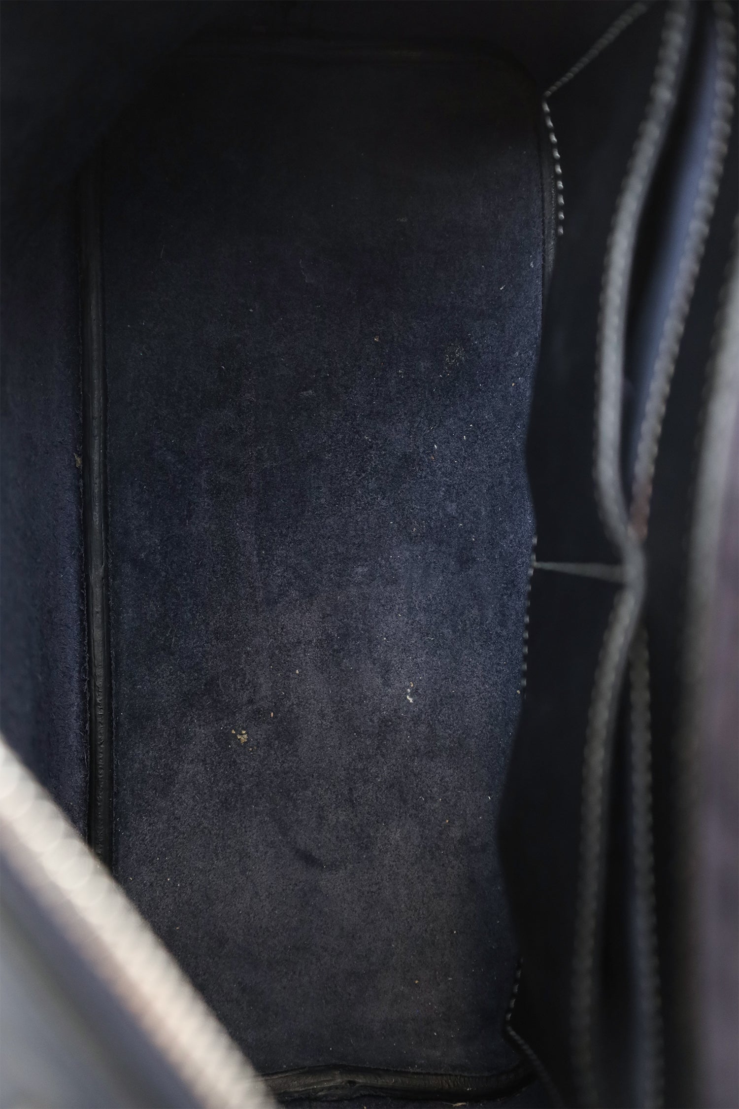 Celine Black Lambskin Small Soft Cube Satchel